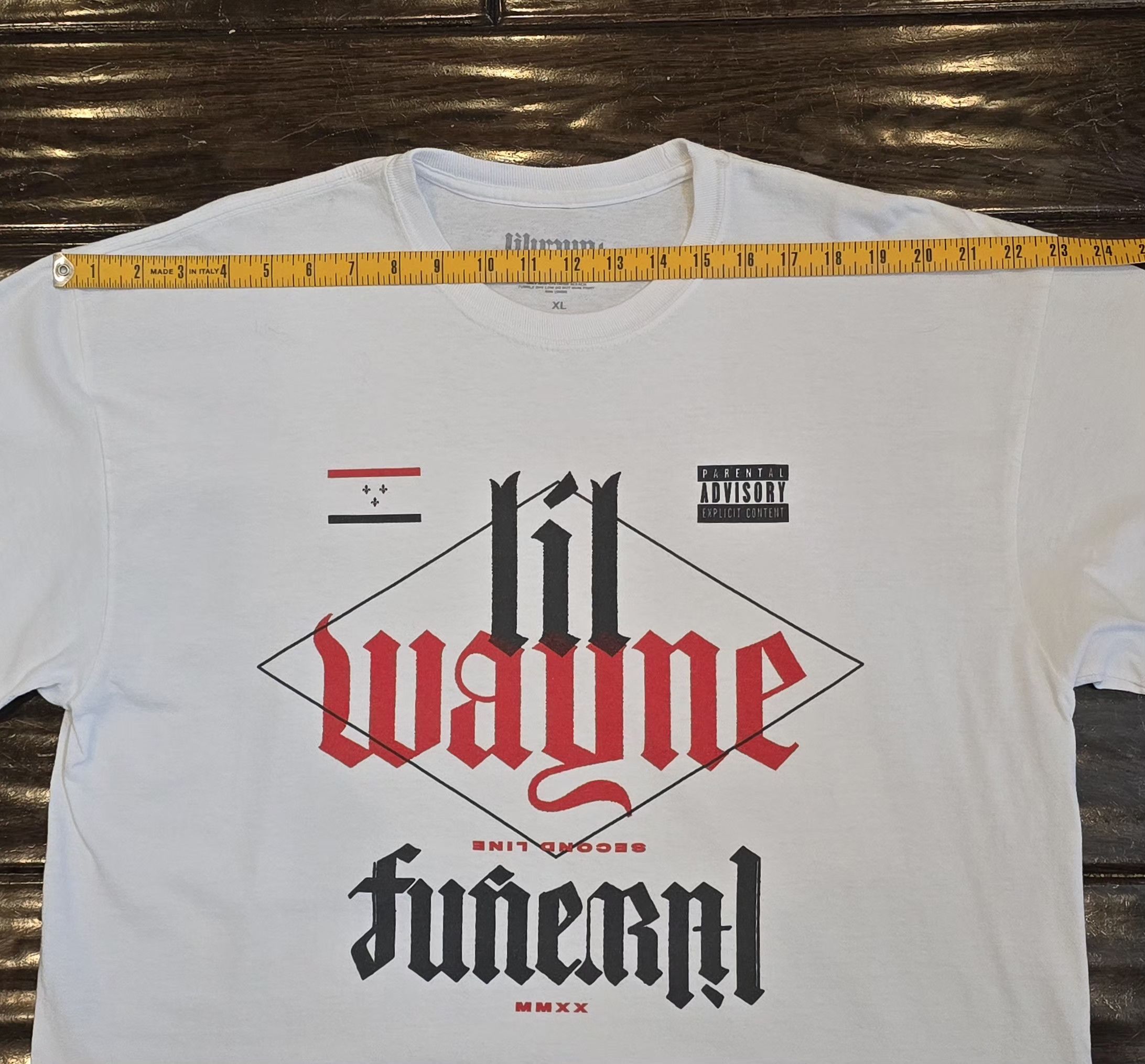 Lil Wayne Lil Wayne Funeral Long Sleeve T-Shirt Size US XL / EU 56 / 4 - 5 Thumbnail
