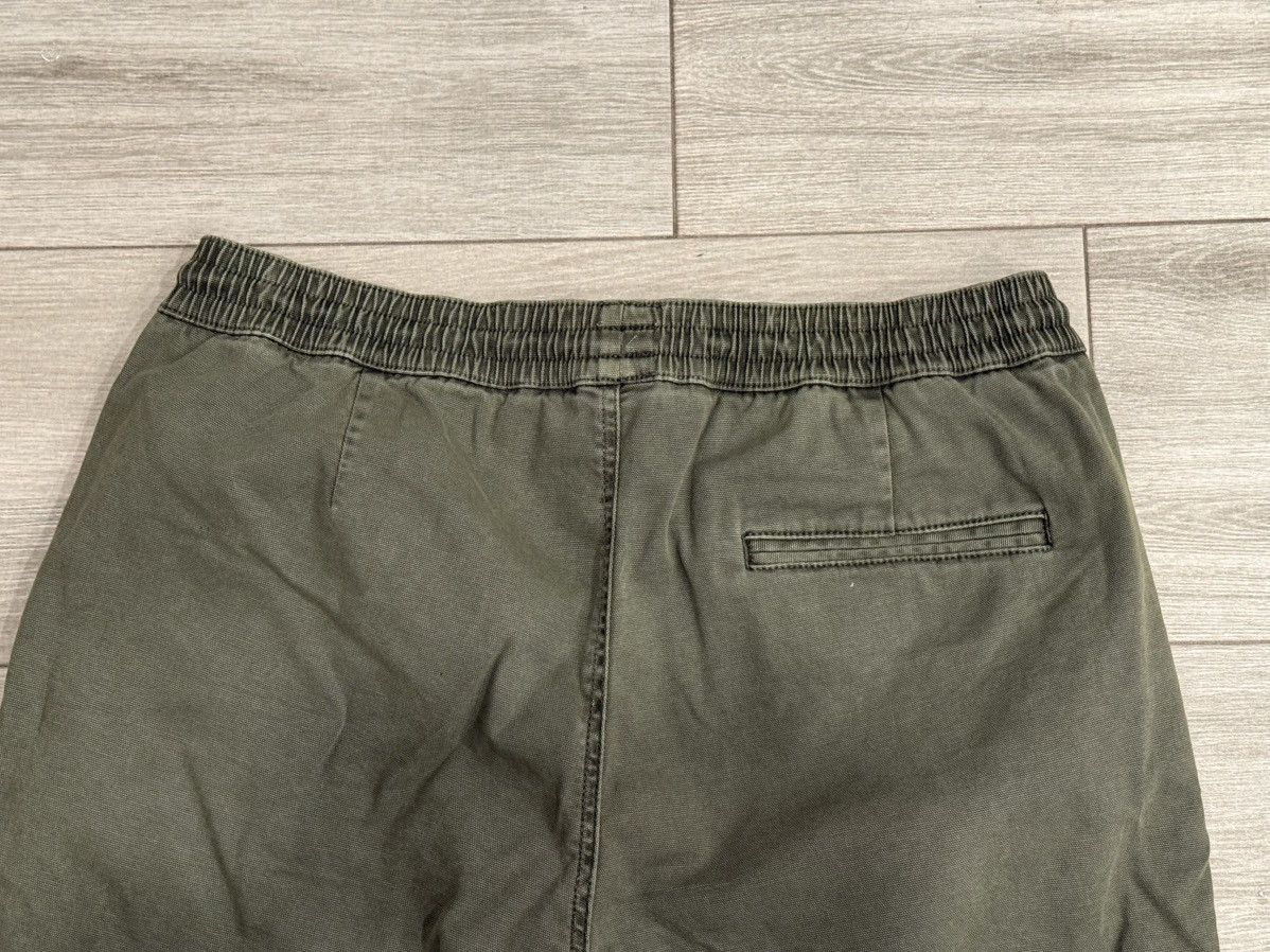 Other Mugsy Jeans Olive CARTERS Canvas Easy Shorts 8" Inseam Large Size US 36 / EU 52 - 6 Thumbnail