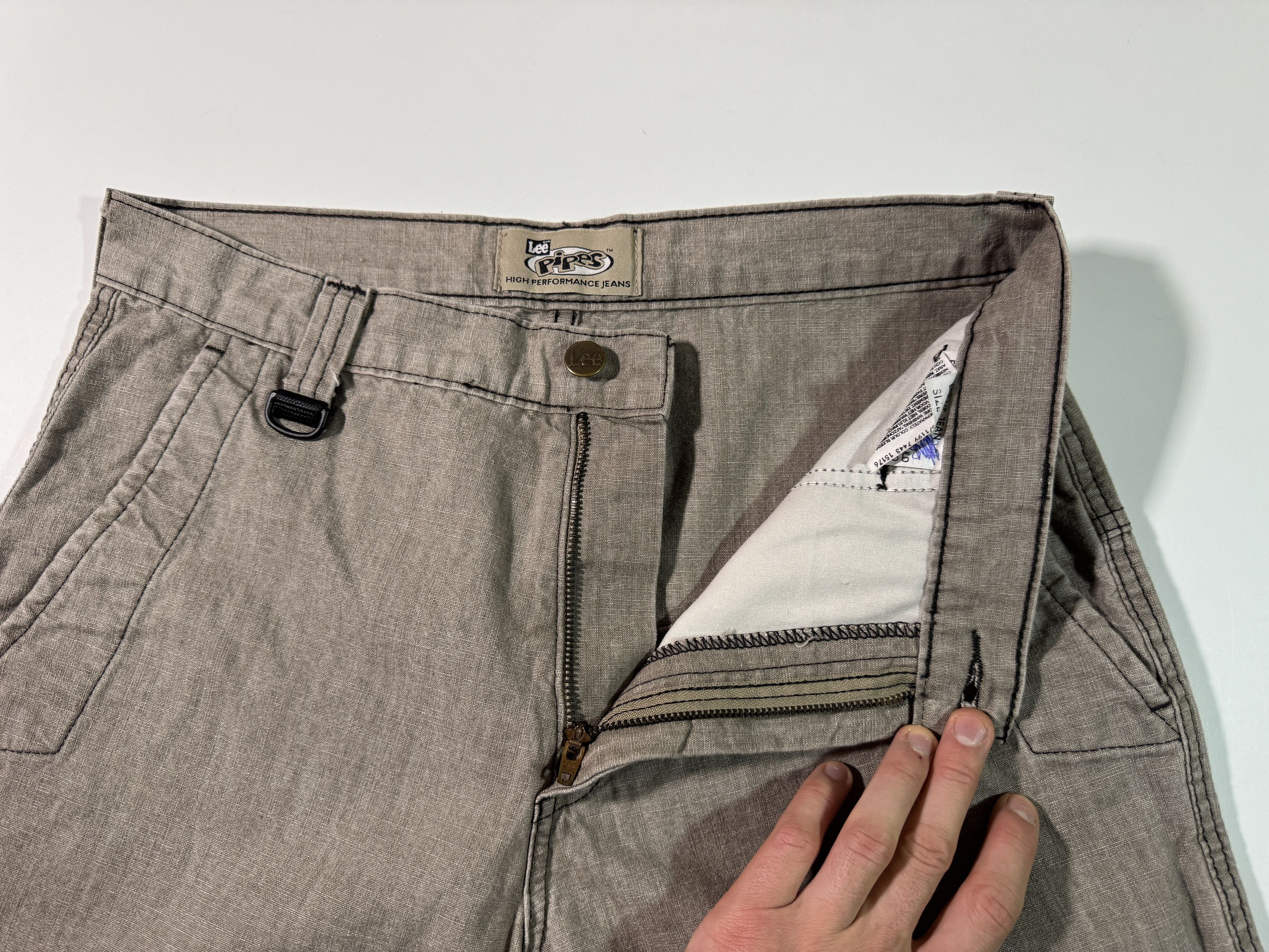 Lee Vintage Lee Pipes Pants Skate BMX Streetwear Size US 29 - 5 Thumbnail