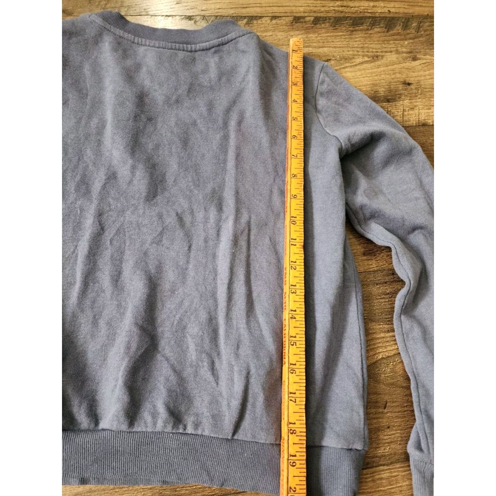 Vintage Womens The Rolling Stones Sweater Shirt Blue Crewneck Long Sleeve S Pullover Distressed Vintage No Size S / US 4 / IT 40 - 2 Thumbnail
