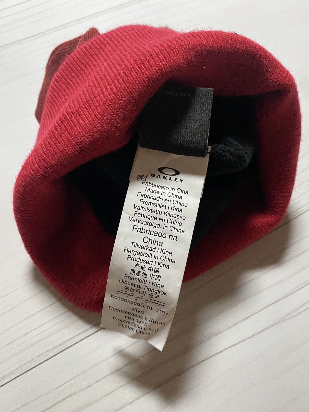 Oakley Vintage Oakley gorpcore rubber logo japanes y2k hat Size ONE SIZE - 5 Thumbnail