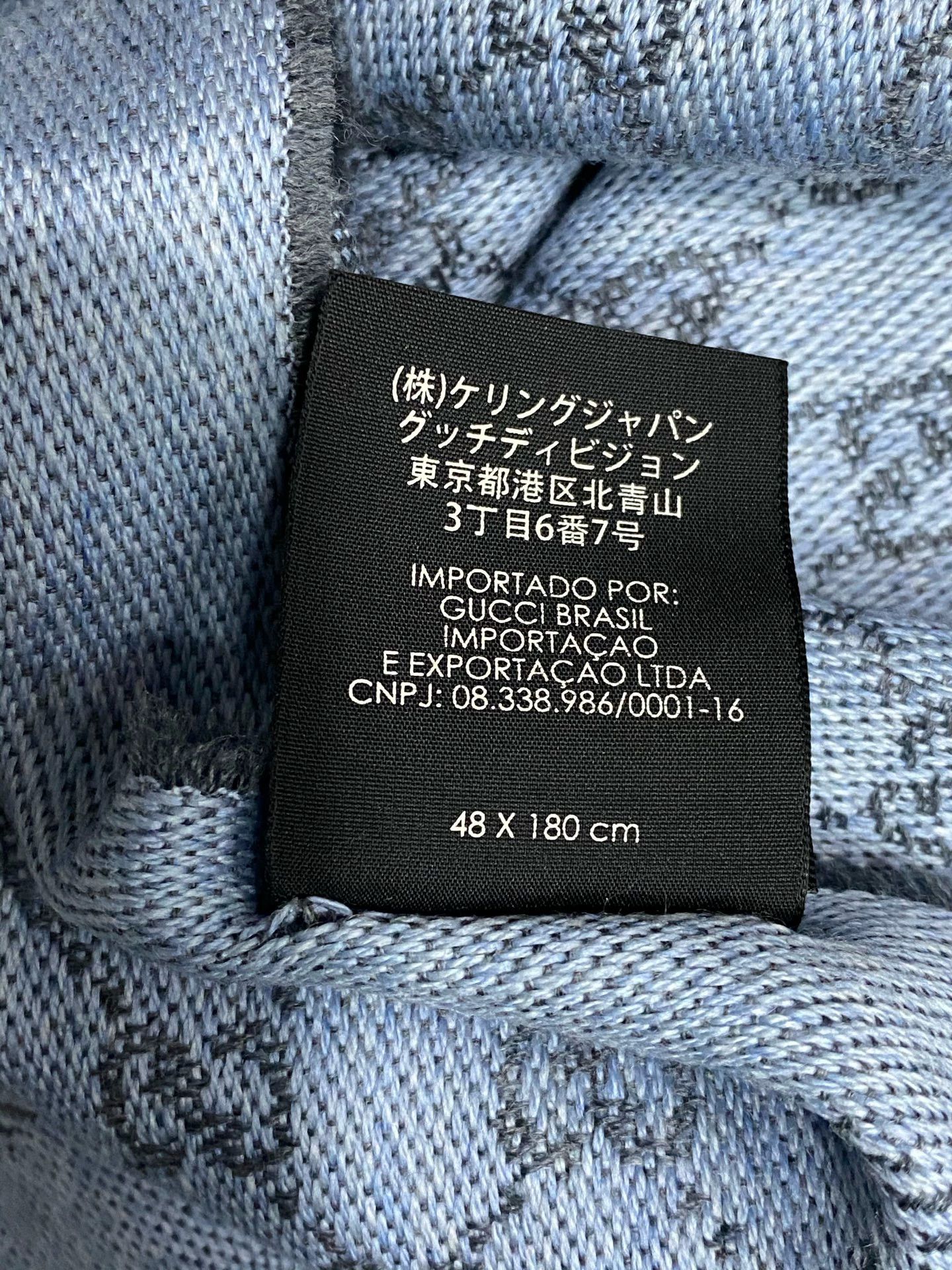 Gucci Gucci Scarf 46x180 New Size ONE SIZE - 4 Thumbnail