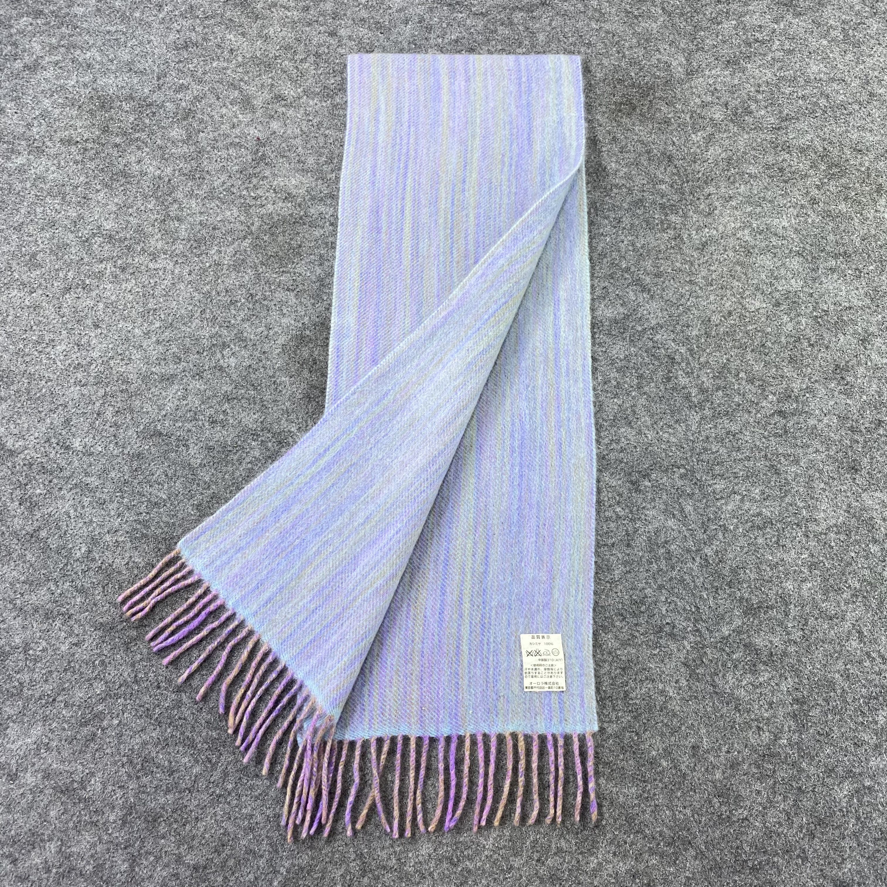 Lanvin × Vintage Lanvin Cashmere Scarf / Muffler / Neckwear -T1558 Size ONE SIZE - 3 Thumbnail