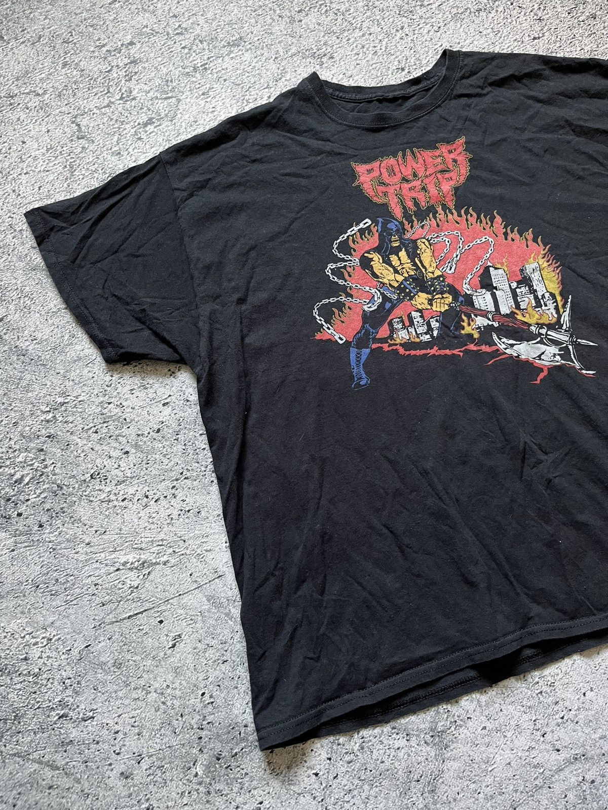 Vintage Power Trip Manifest Decimation Size US L / EU 52-54 / 3 - 3 Thumbnail
