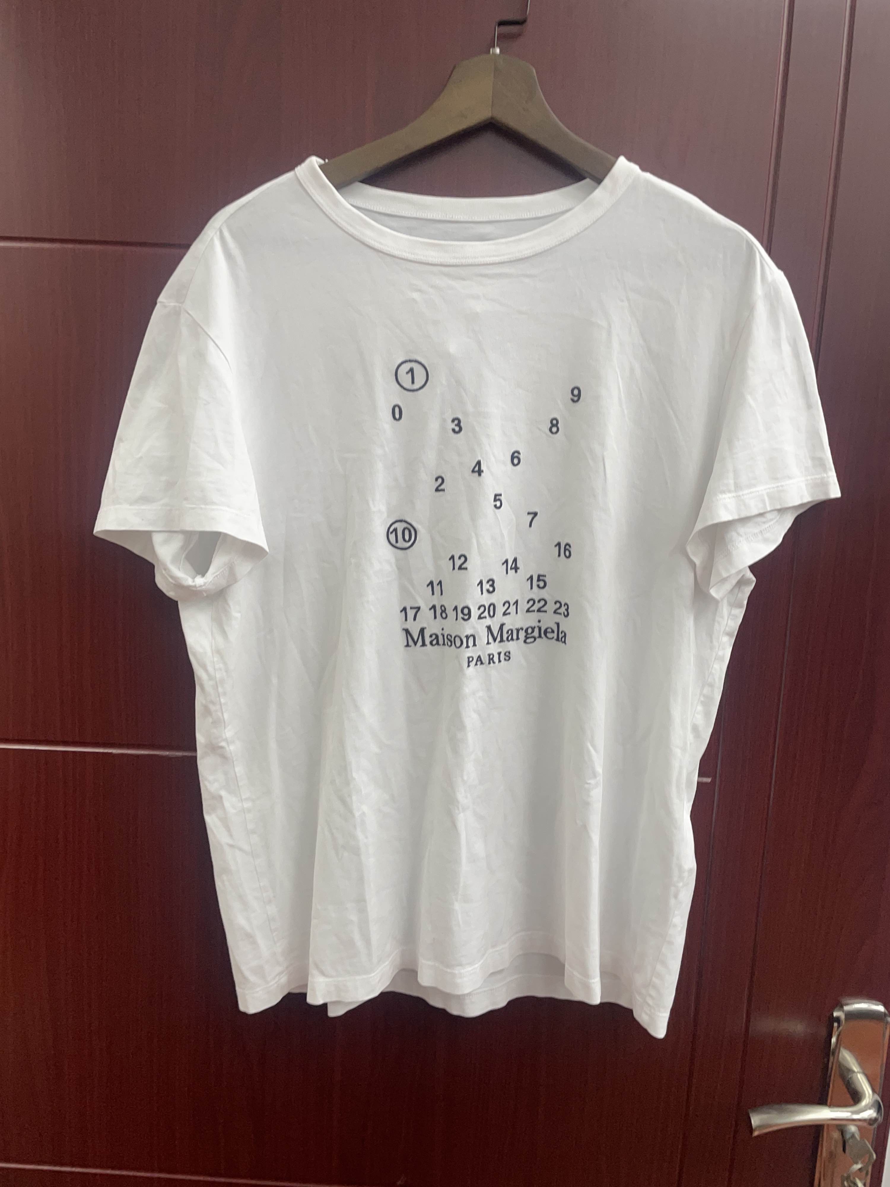 Maison Margiela Maison Margiela Numeric Logo T-Shirt Size S Size US S / EU 44-46 / 1 - 1 Thumbnail