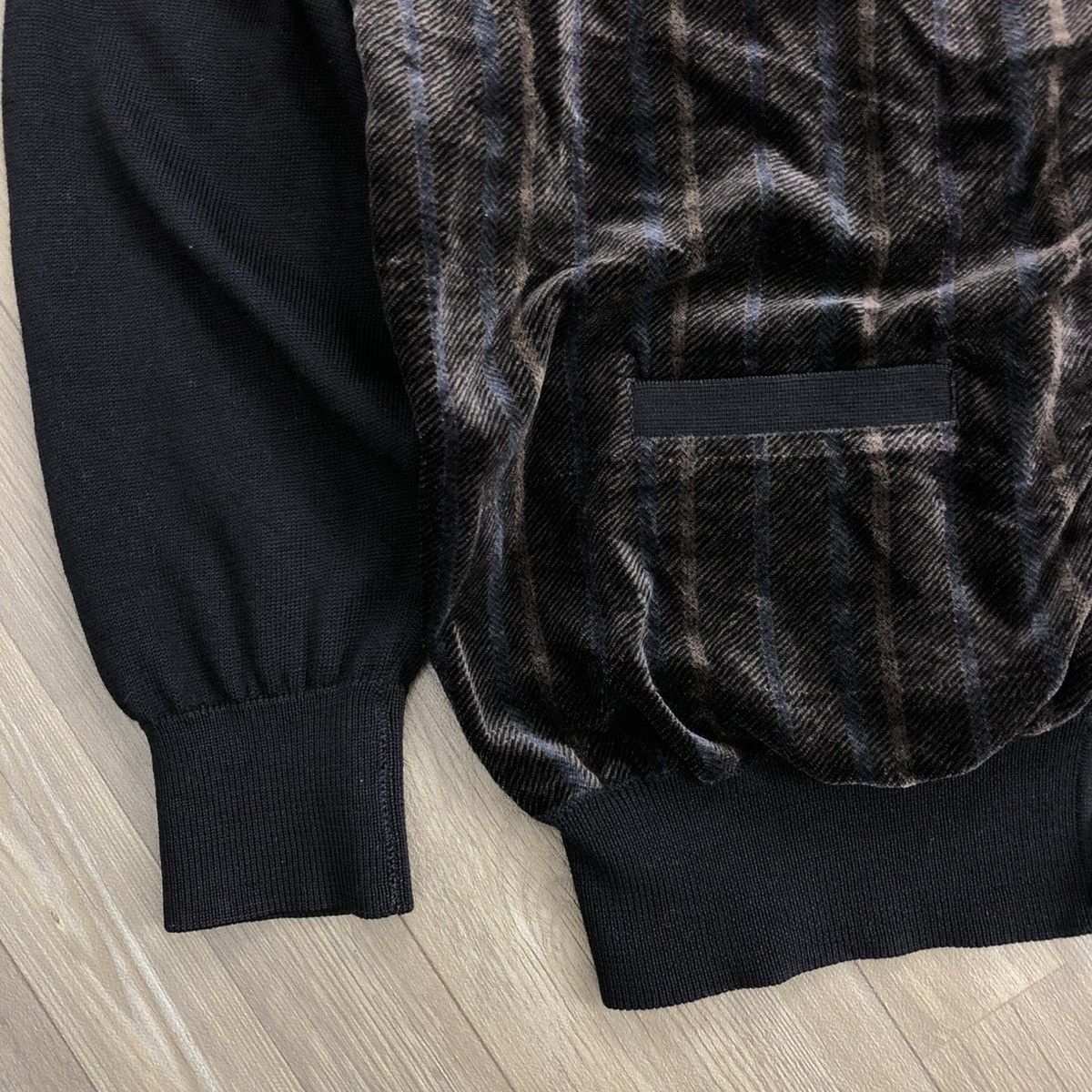 Vintage × Yves Saint Laurent 1990s Yves Saint Laurent Tricots YSL Iconic Knit Cardigan Size US L / EU 52-54 / 3 - 6 Thumbnail