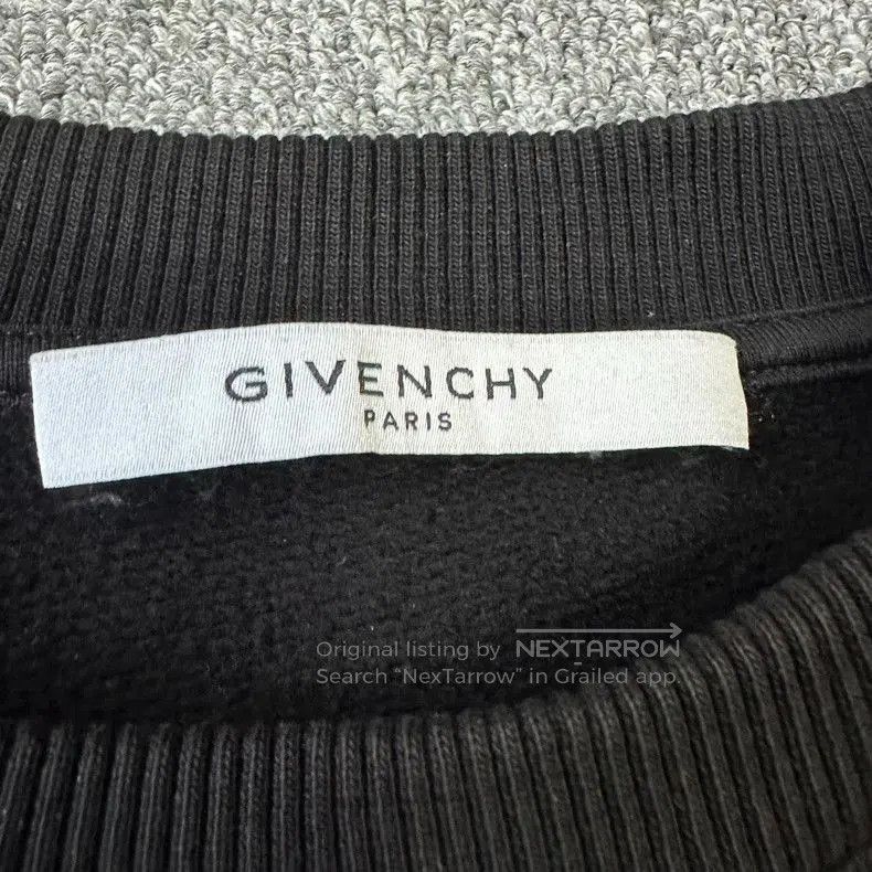 Givenchy Givenchy Shark Head Black Sweatshirt . Size US L / EU 52-54 / 3 - 4 Thumbnail