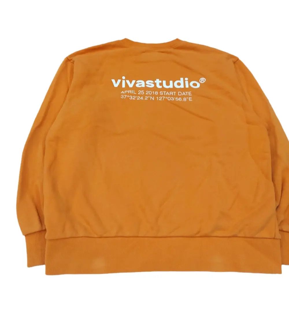 Vivastudio Rare! Vivastudio Streetwear Designer Backhit Sweatshirt Size US L / EU 52-54 / 3 - 4 Thumbnail