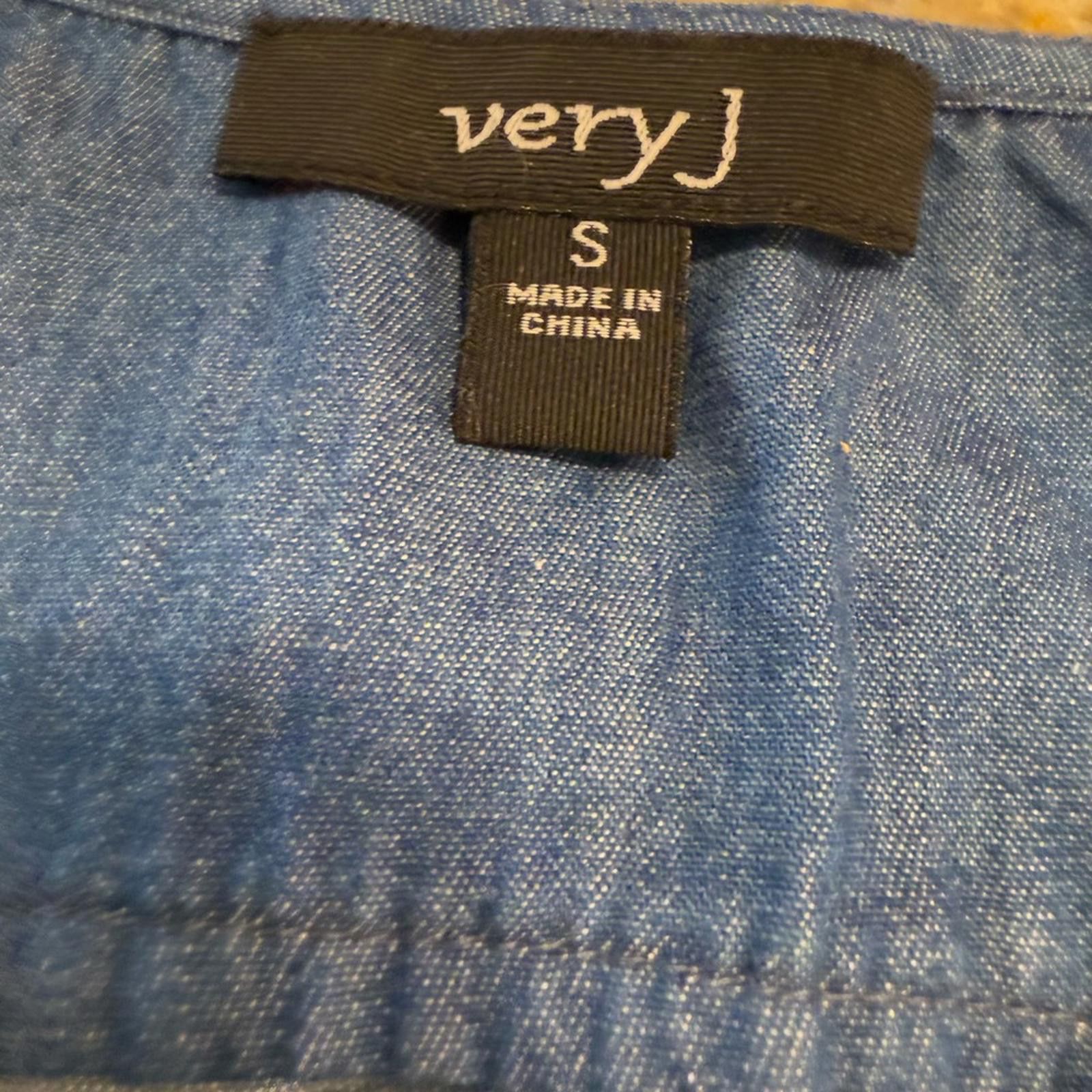 Other Very J Denim crop top SZ Small Size S / US 4 / IT 40 - 4 Thumbnail