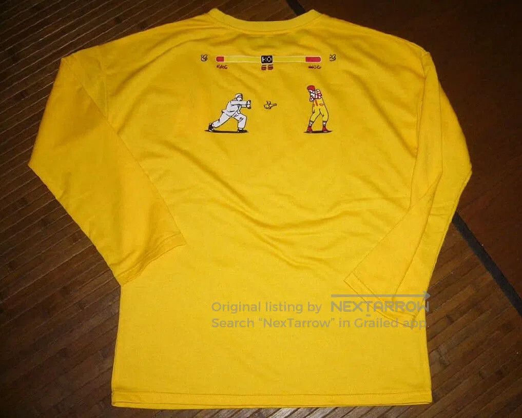 VINNY's KFC X McDonald's Vintage Long Sleeve T-Shirt. Size US M / EU 48-50 / 2 - 4 Thumbnail