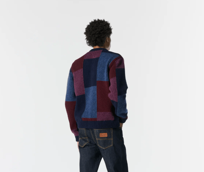 Noah Noah Patchwork Shetland Cardigan L Size US L / EU 52-54 / 3 - 4 Thumbnail