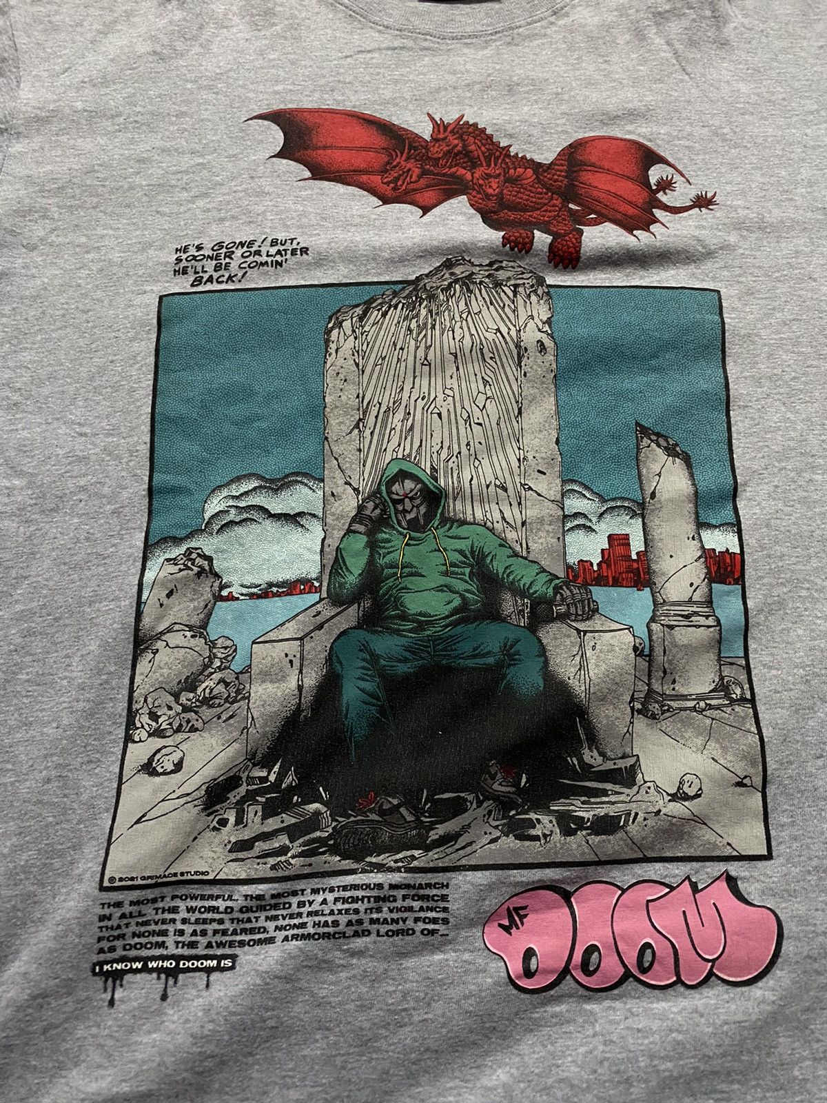Anime × Band Tees × Rap Tees Mf Doom X Akira fan art Bootleg Rip-Off ...