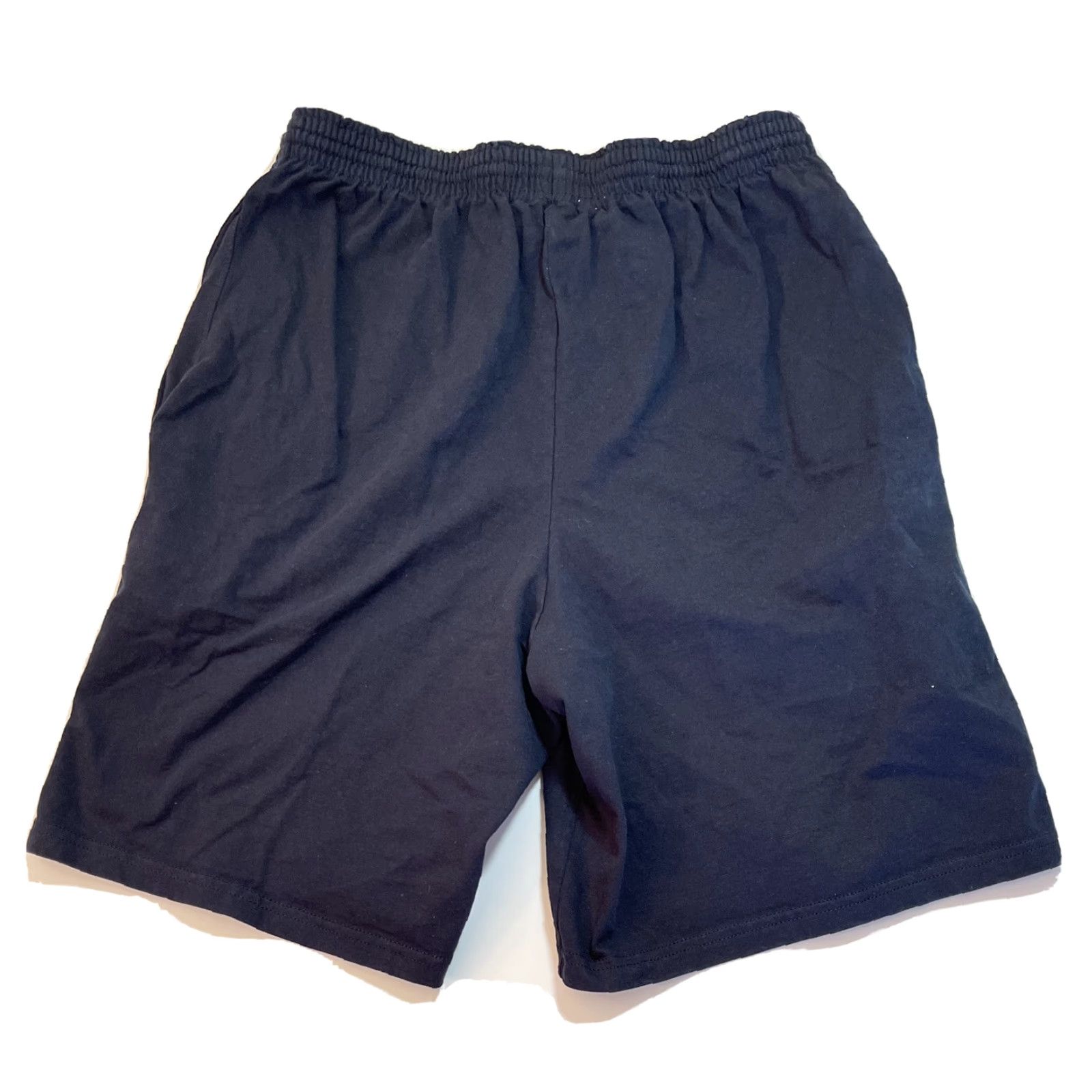 Champion VINTAGE Champion Mens Shorts Athletic 90s Navy Blue Embroidered Drawstring Elastic Waist M Size US 31 - 4 Thumbnail