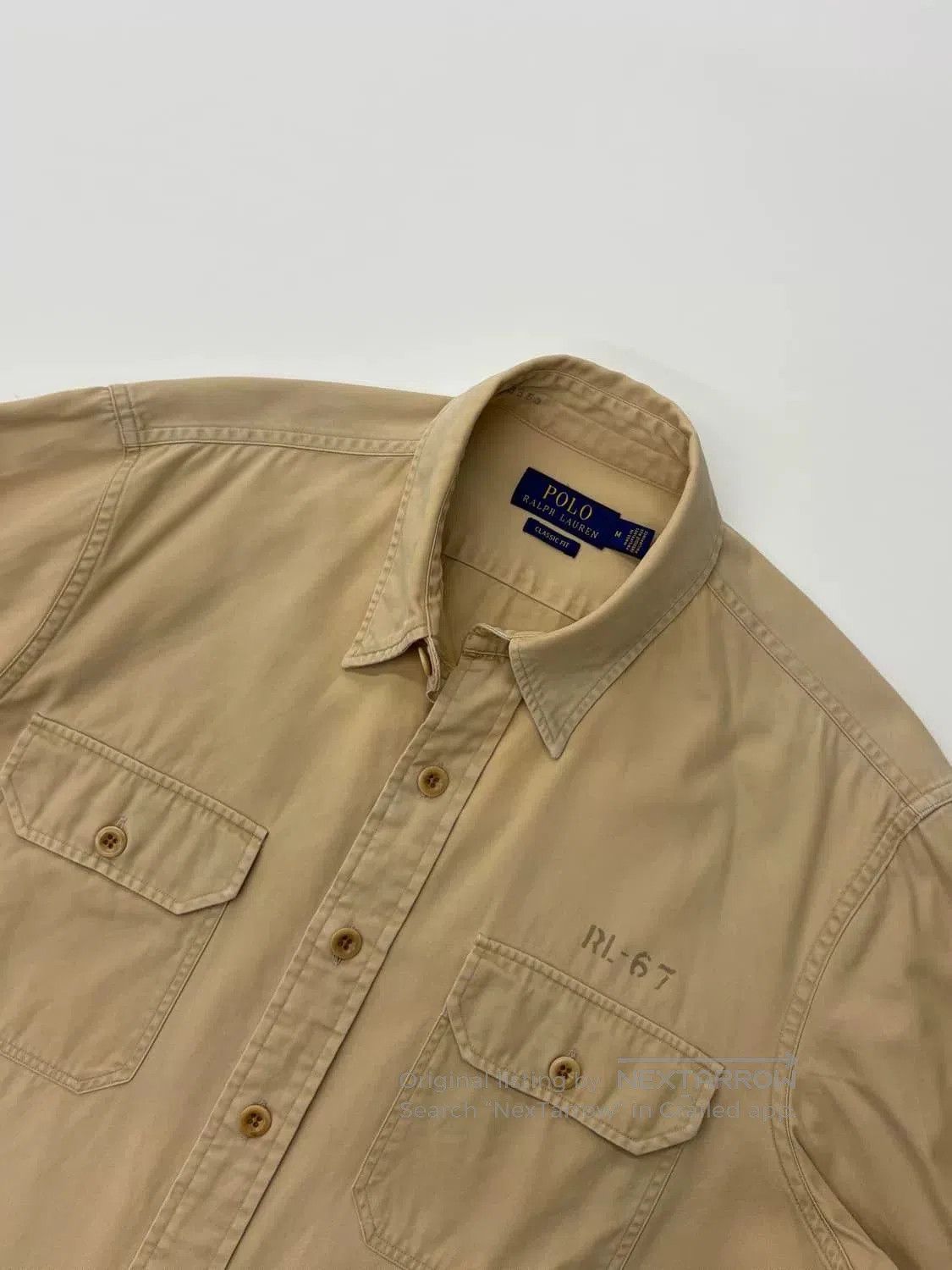 Polo Ralph Lauren Ralph Lauren Vintage Work Shirt. Size US M / EU 48-50 / 2 - 3 Thumbnail