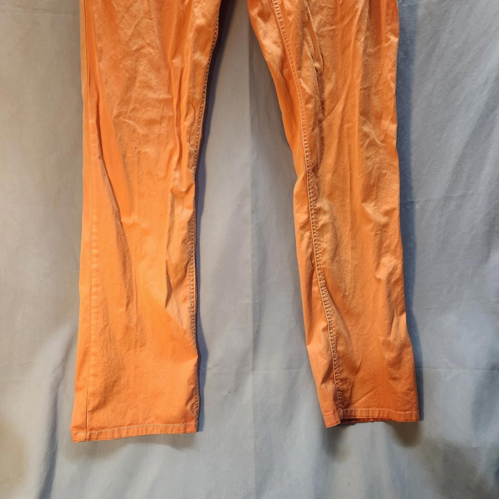 Good Enough Enzo Denim Orange Pants Size 36 Size US 36 / EU 52 - 2 Thumbnail