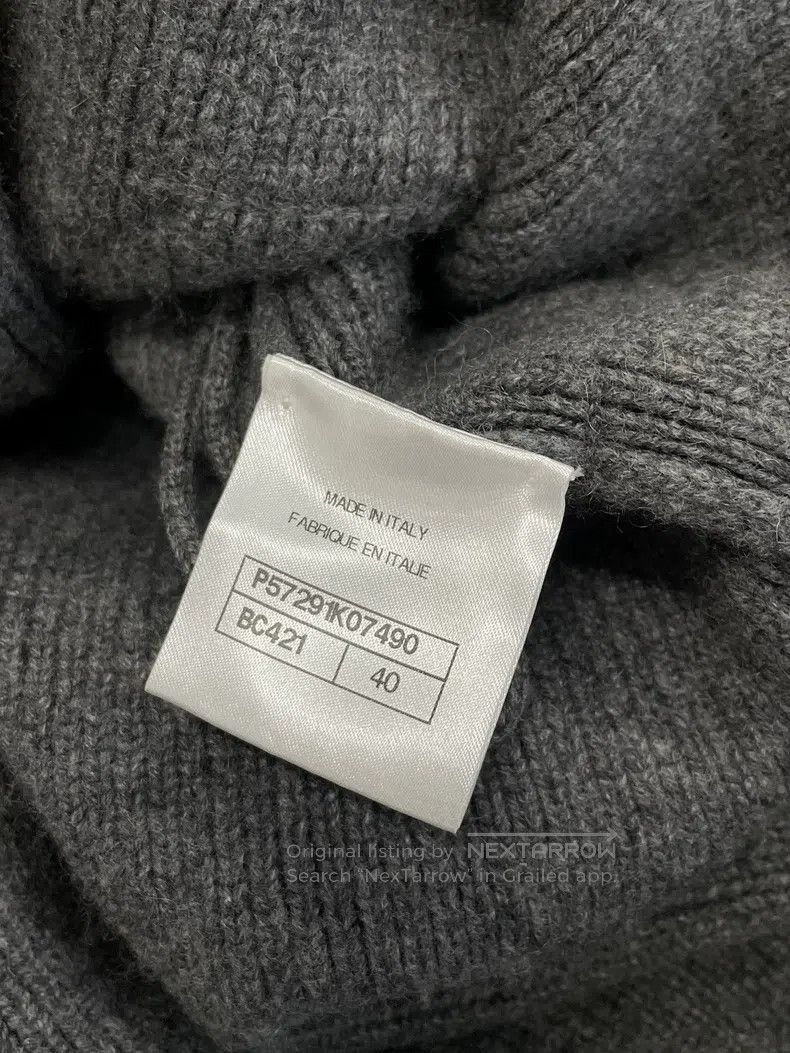 Chanel Chanel Gray coco letter printed tweed stitching lace-on ca Size S / US 4 / IT 40 - 7 Thumbnail