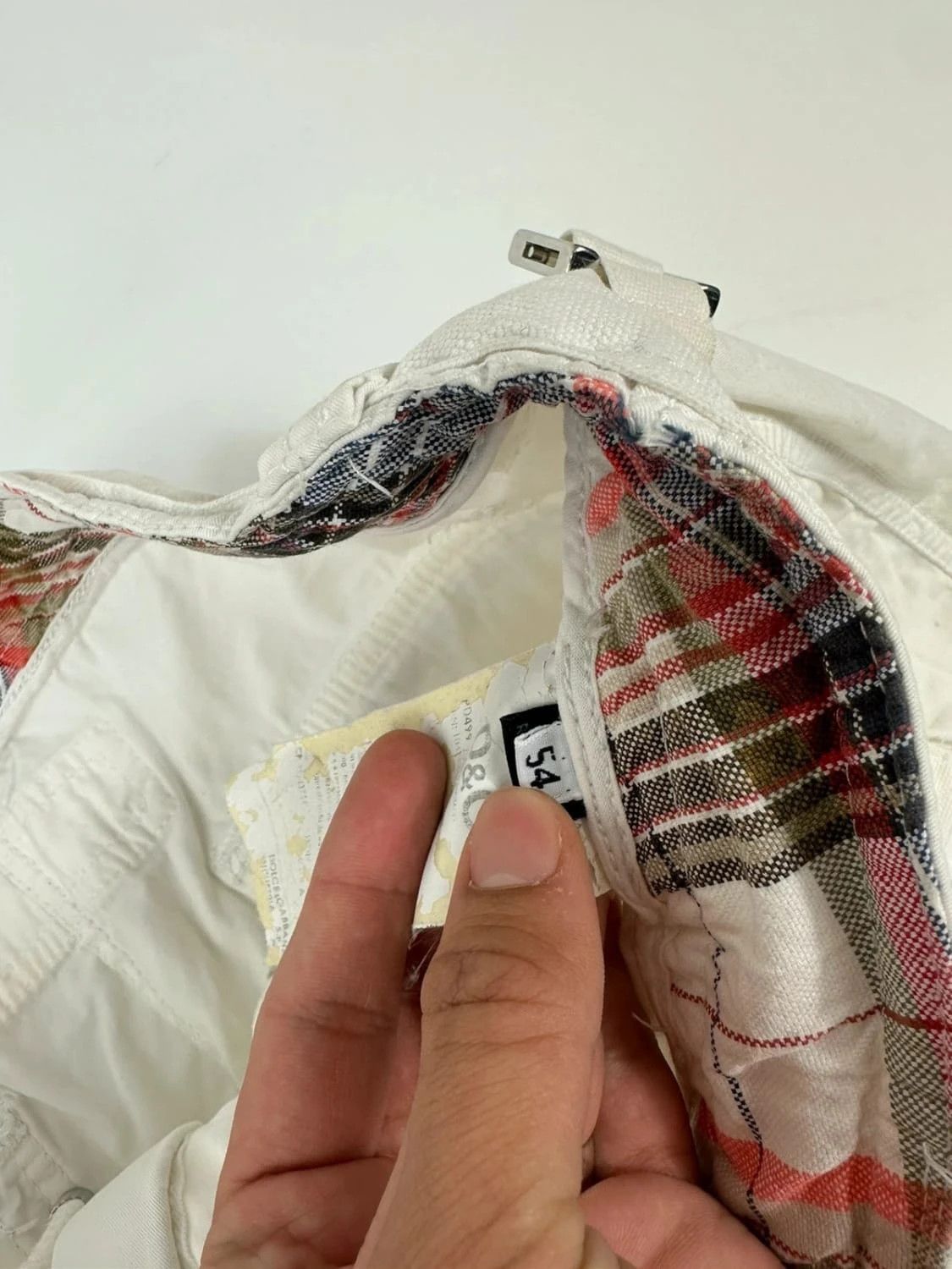 Dolce & Gabbana Dolce Gabbana SS2008 Multi Pockets White Cargo Pants Baggy Size US 40 / EU 56 - 6 Thumbnail