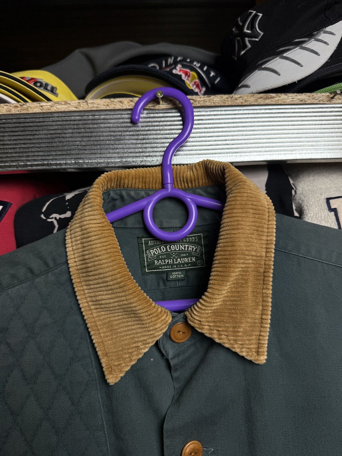 Polo Ralph Lauren × Vintage 90’s Polo Country Canvas Jacket Size US S / EU 44-46 / 1 - 3 Thumbnail
