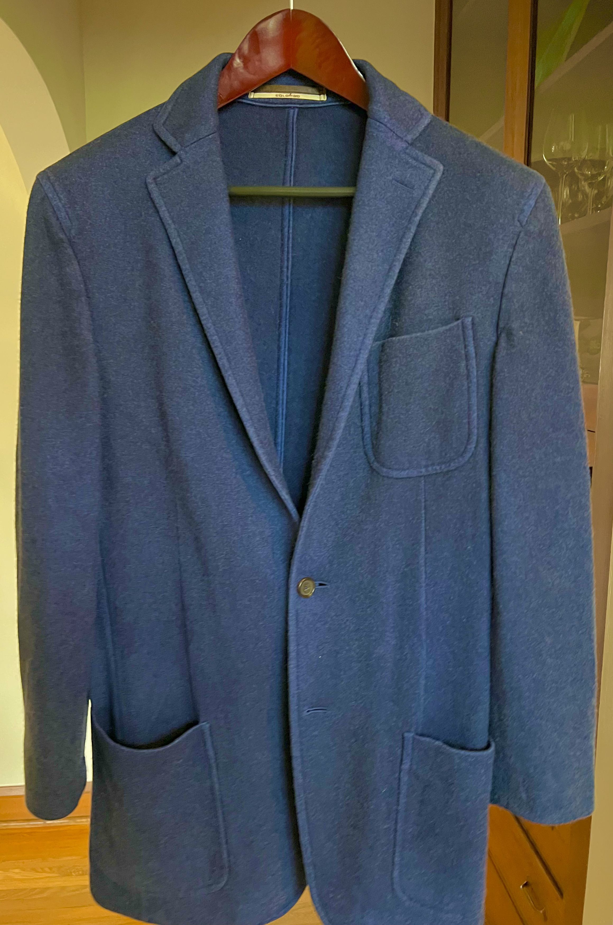 Colombo Kid Cashmere / Silk blazer (50/40R also fitting 48/38R) Size 50R - 1 Thumbnail