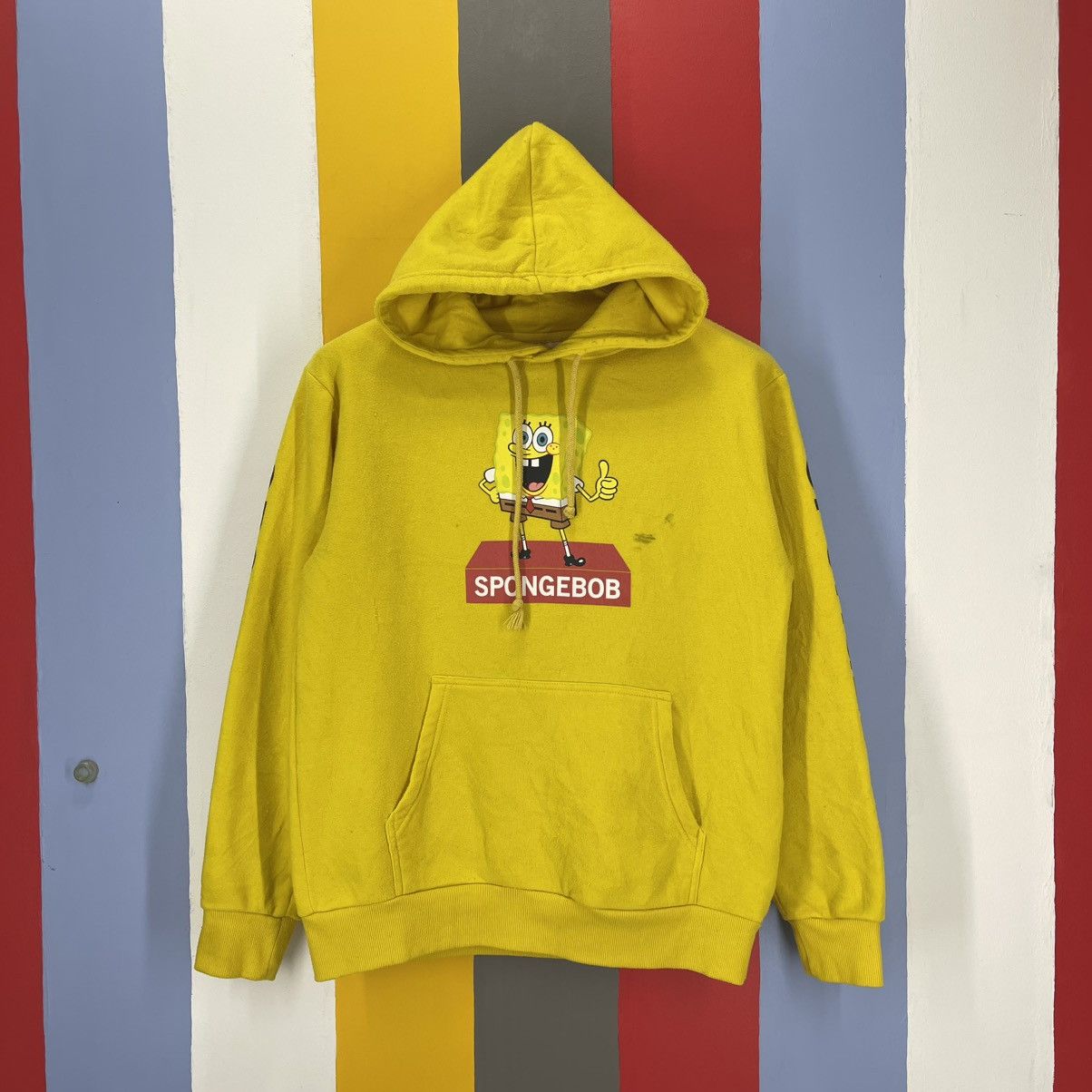 Cartoon Network SPONGEBOB SQUAREPANTS Hoodie Pullover #2014/14 Size US M / EU 48-50 / 2 - 1 Thumbnail