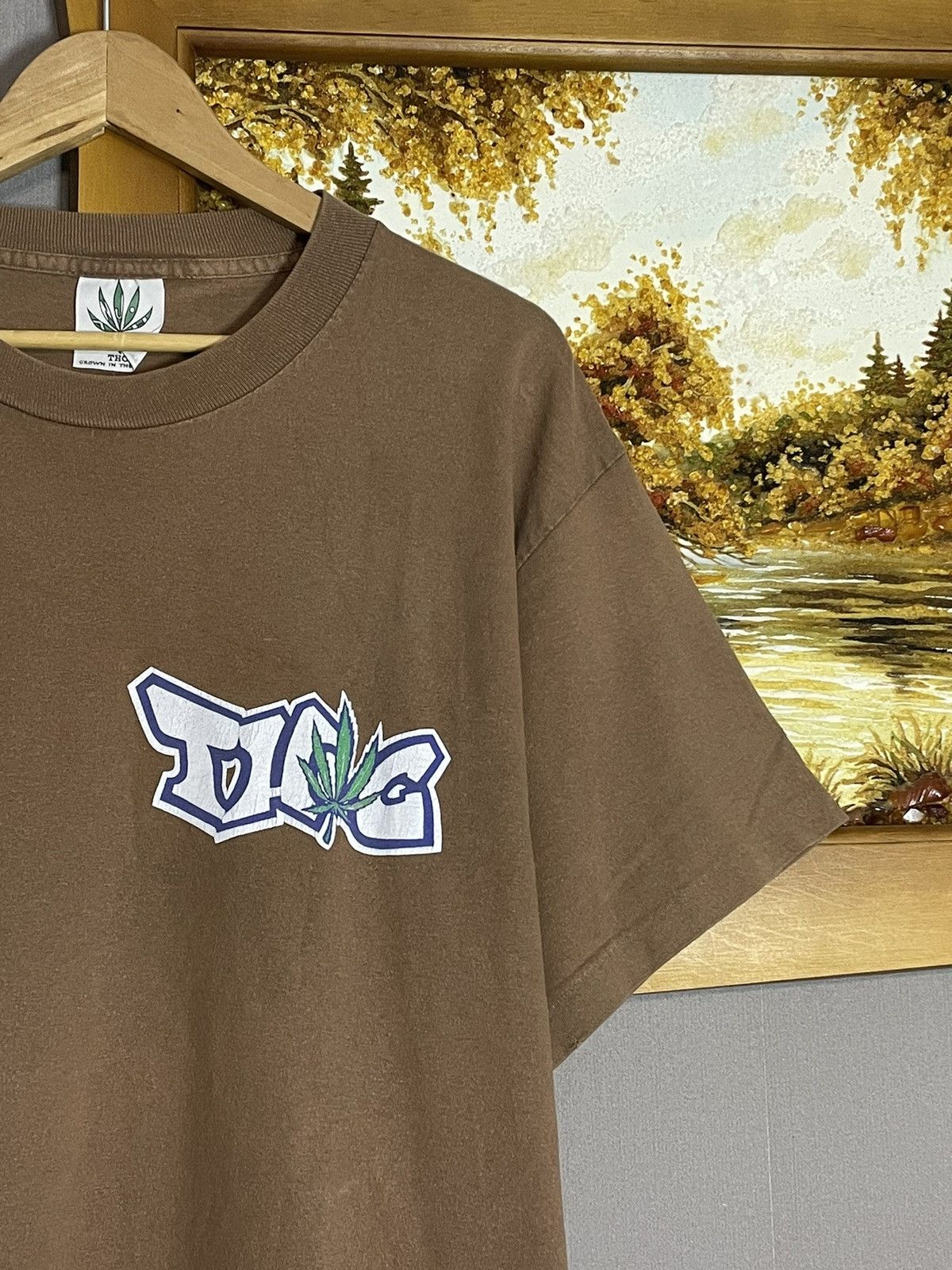Band Tees 🔥RARE 1995 THC VINTAGE WEED GROWN IN THE USA DRUGS T-SHIRT Size US L / EU 52-54 / 3 - 10 Thumbnail