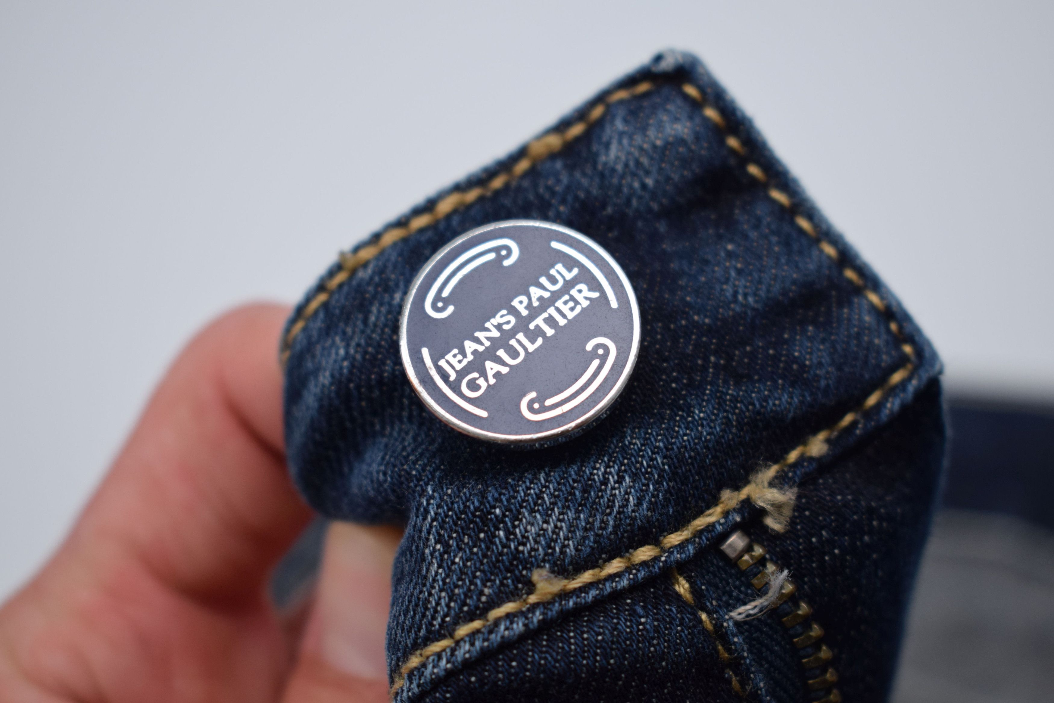 Jean Paul Gaultier Jean Paul Gaultier Vintage Women's Straight Jeans Size 30" / US 8 / IT 44 - 3 Thumbnail