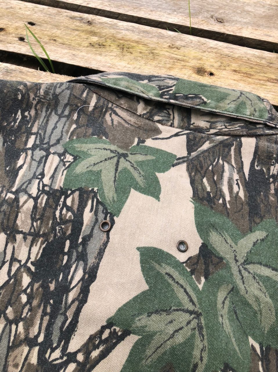 Vintage Vintage Gun Flint Camo Hunting Bombers Jacket Size US L / EU 52-54 / 3 - 5 Thumbnail