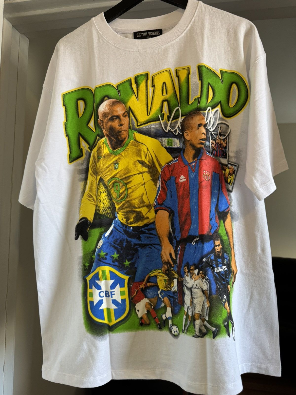 Marino Morwood Marino Morwood Ronaldo r9 rap tee size L Size US L / EU 52-54 / 3 - 6 Thumbnail