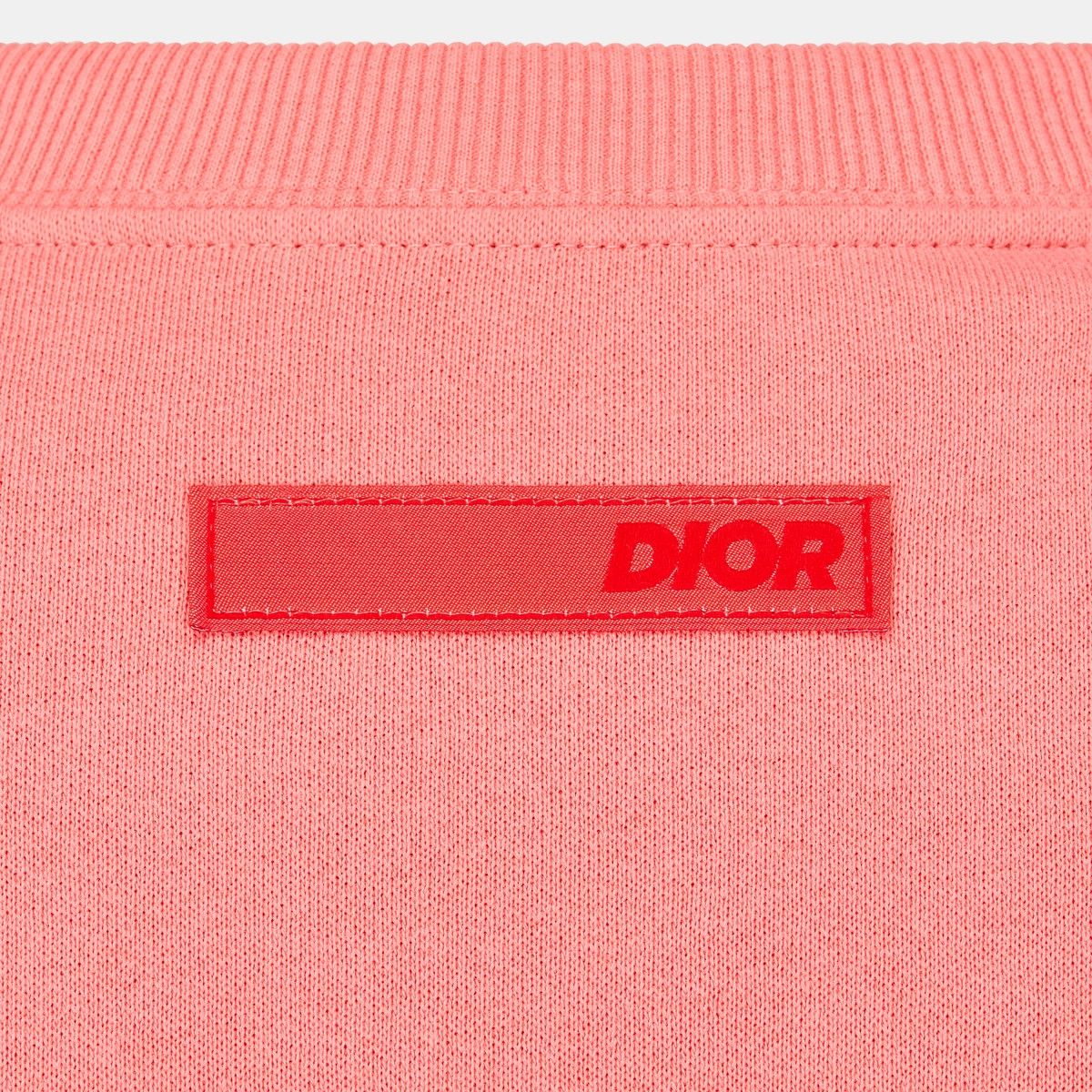 Dior o1bcso1str0225 Oversized Sweatshirt in Coral Size US XL / EU 56 / 4 - 3 Thumbnail