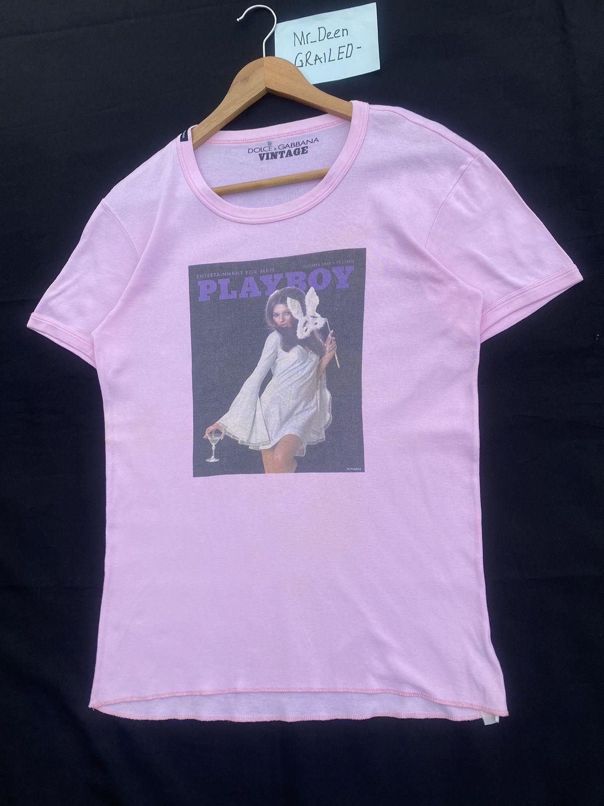 Dolce & Gabbana Rare Dolce & Gabbana Playboy Tshirt Size US S / EU 44-46 / 1 - 3 Thumbnail