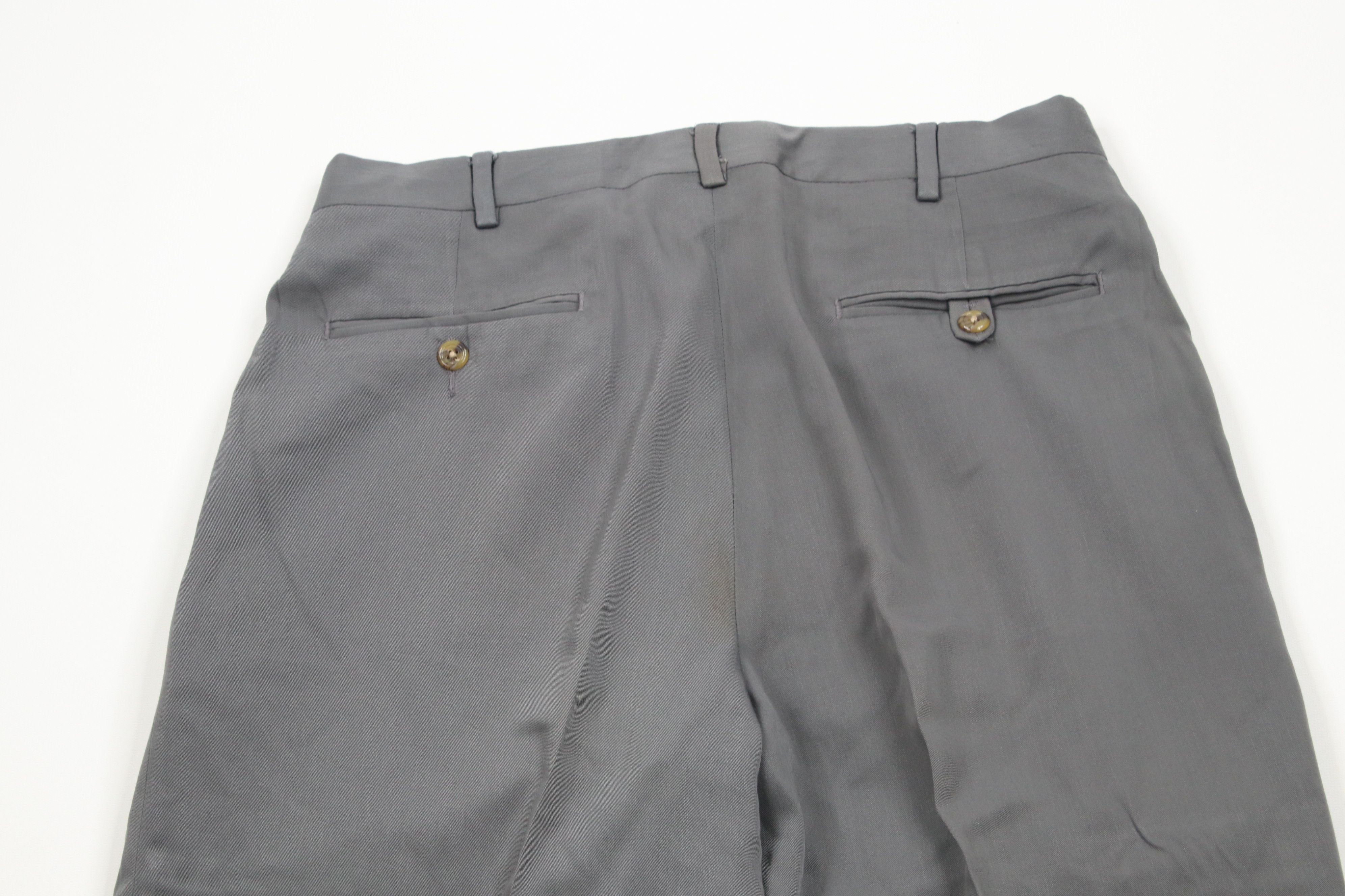 Tommy Hilfiger × Vintage Vintage 90s Tommy Hilfiger Wool Blend Wide Leg Chino Pants Size US 32 / EU 48 - 12 Thumbnail