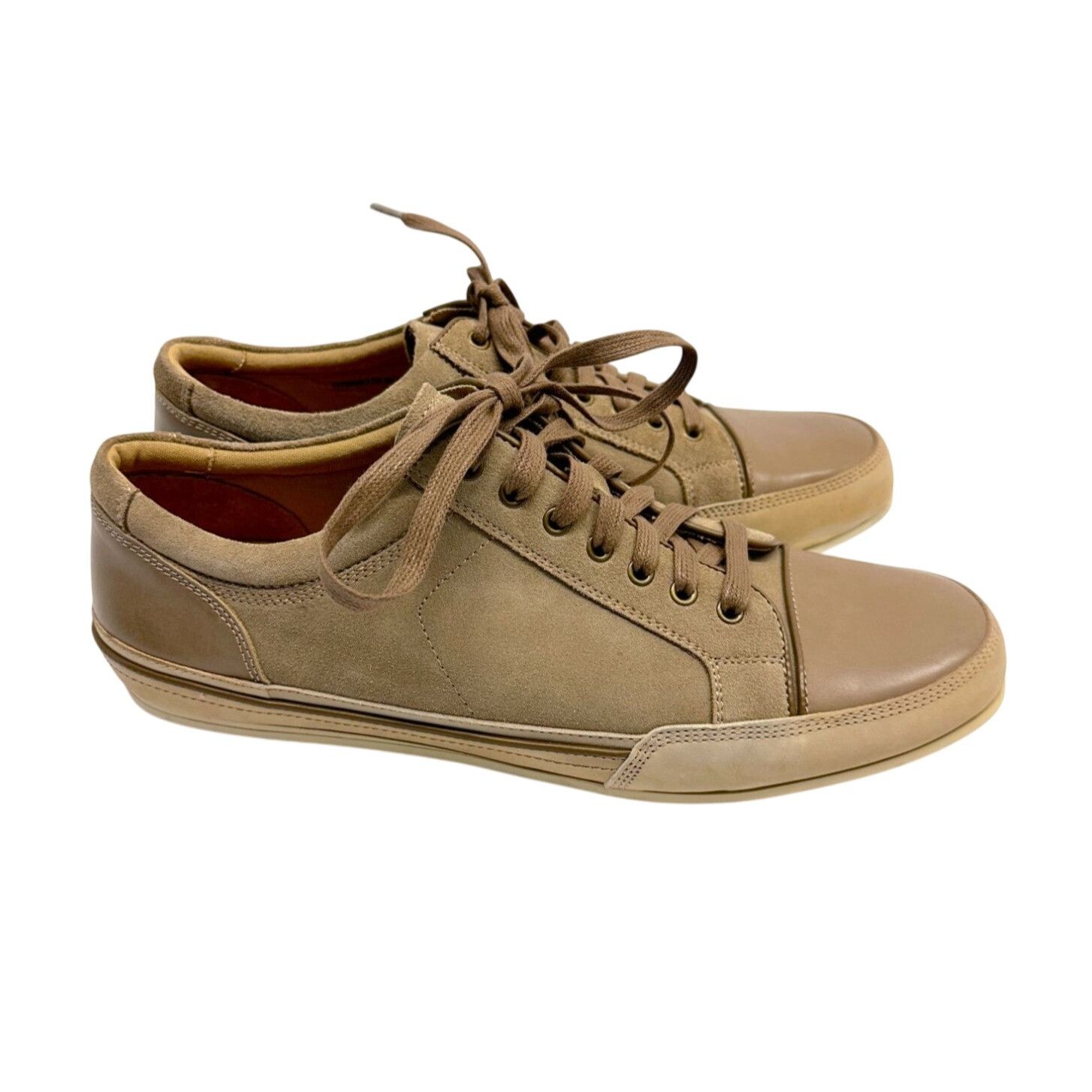 John Varvatos NEW John Varvatos Reed Suede Leather Low Top Sneakers Size US 11 / EU 44 - 6 Thumbnail