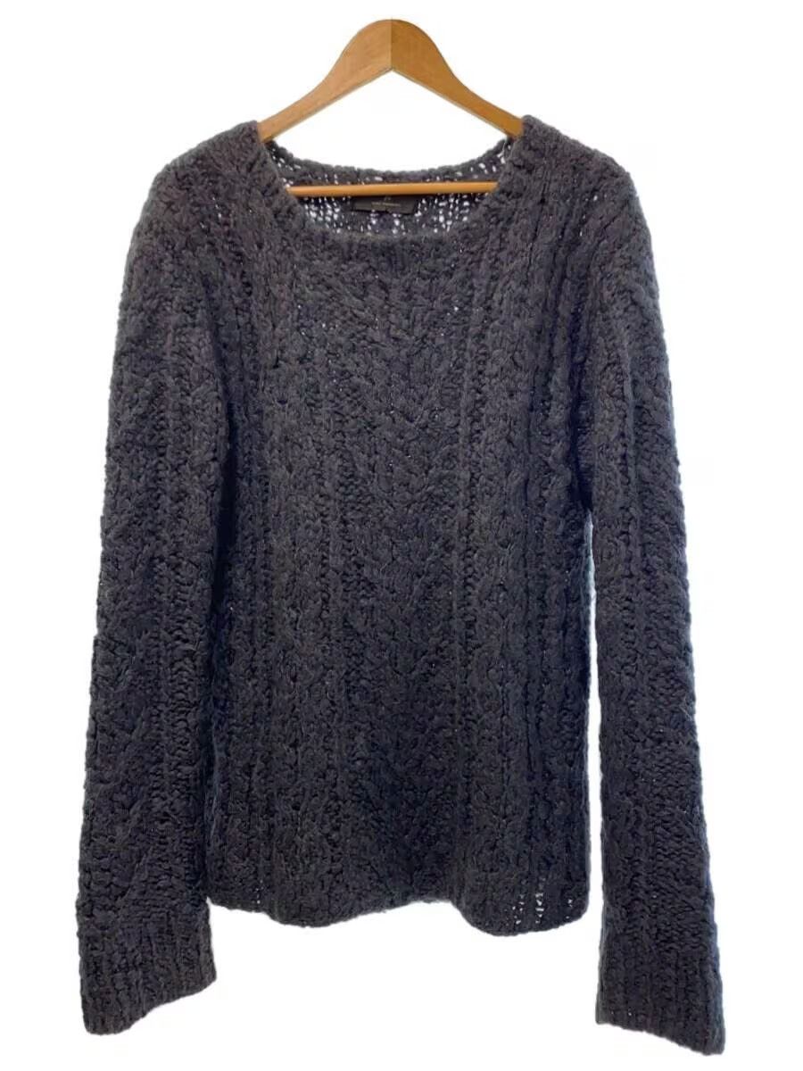 Y's × Yohji Yamamoto Cable Knit Mohair Knit Sweater Size US L / EU 52-54 / 3 - 1 Thumbnail