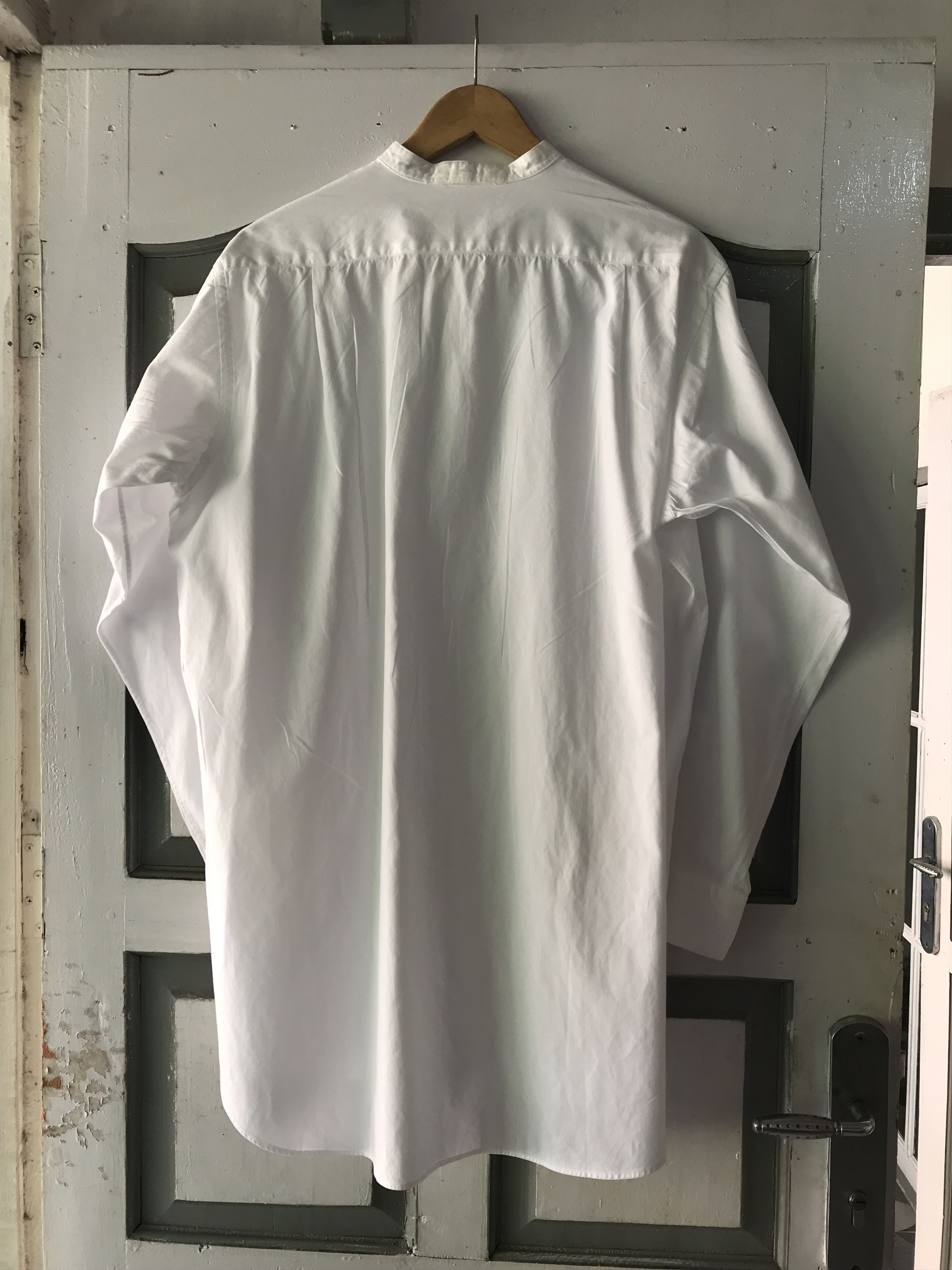 Y's for Men × Yohji Yamamoto Yohji Yamamoto Y's For men White Shanghai shirts Size US XL / EU 56 / 4 - 2 Thumbnail