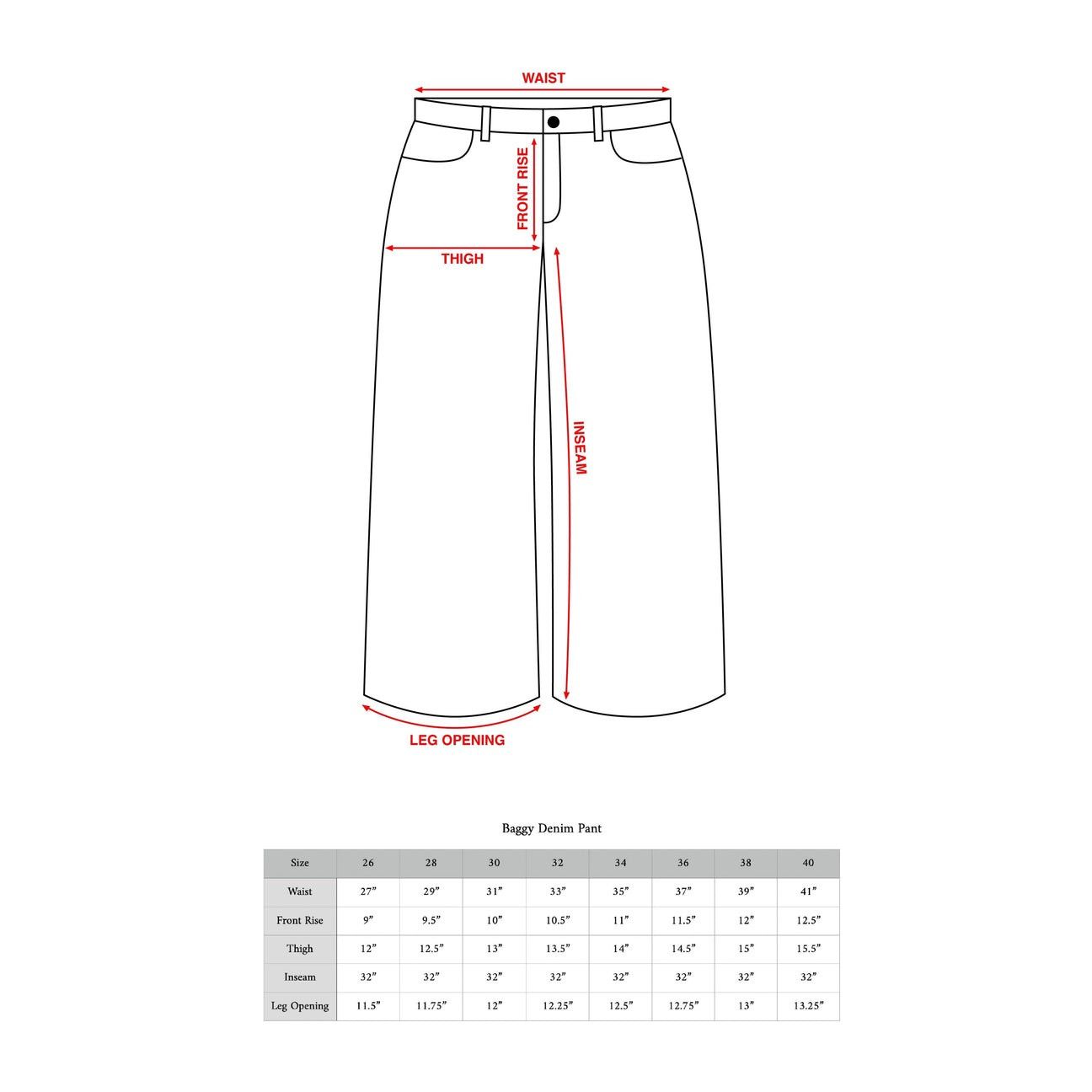 Designer Discont'd Baggy Denim Desert Wash Size US 38 / EU 54 - 7 Thumbnail