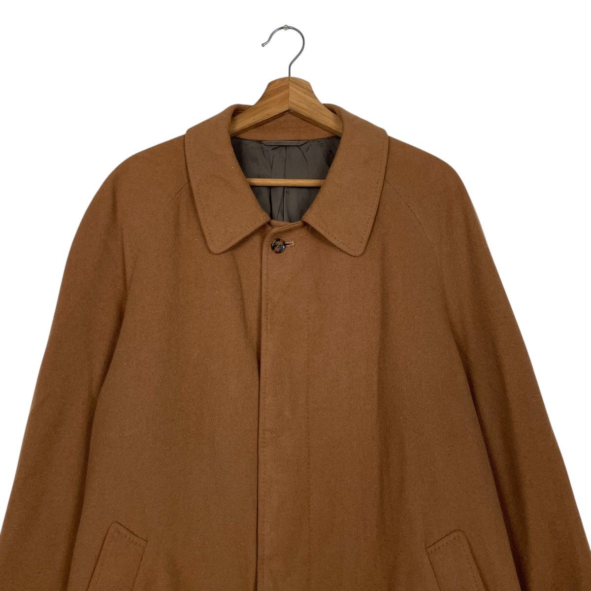 Aquascutum Aquascutum Of London Brown Wool Coat Size US M / EU 48-50 / 2 - 2 Thumbnail