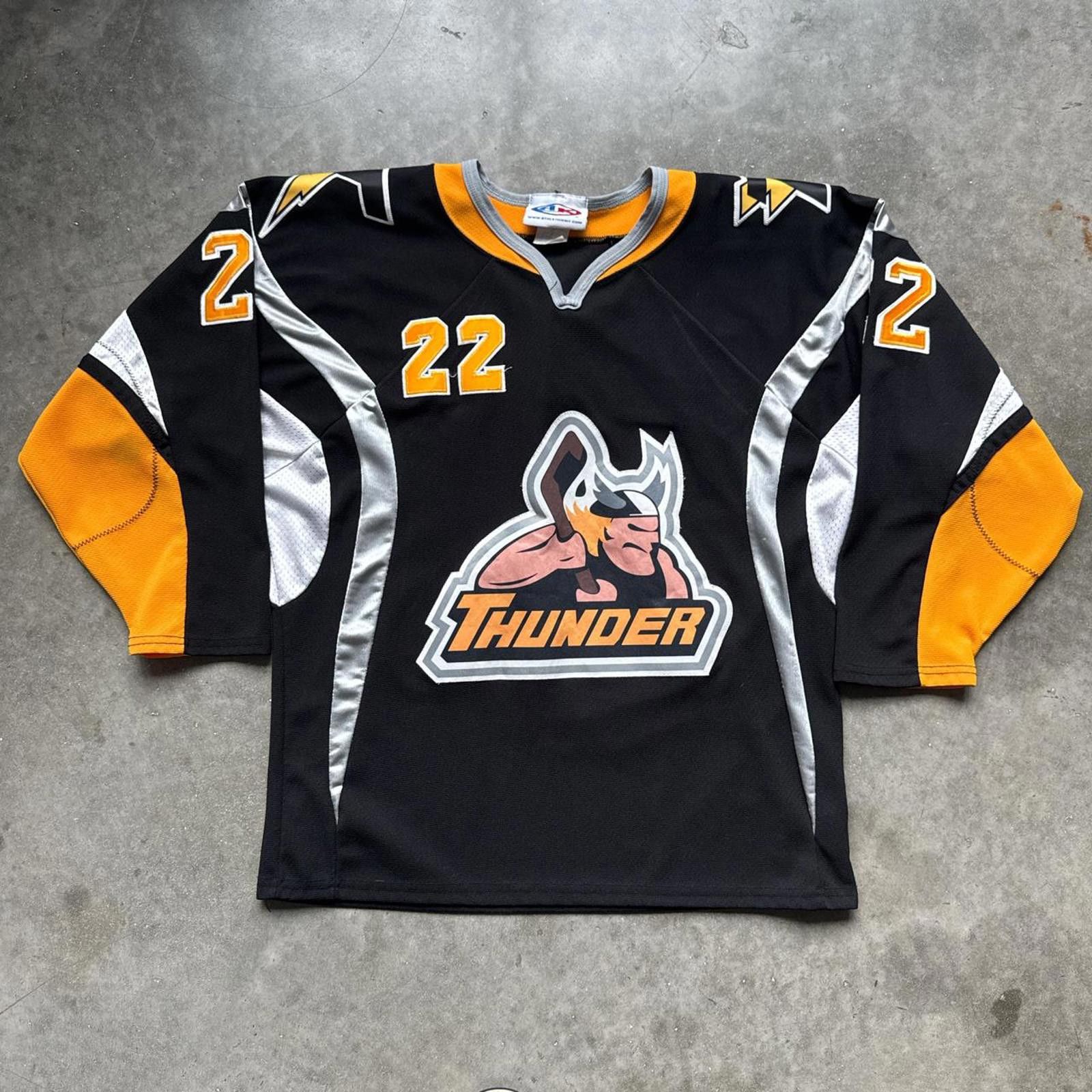 Other Vintage 90s Bergeron Thunder Hockey Jersey Size US M / EU 48-50 / 2 - 1 Thumbnail