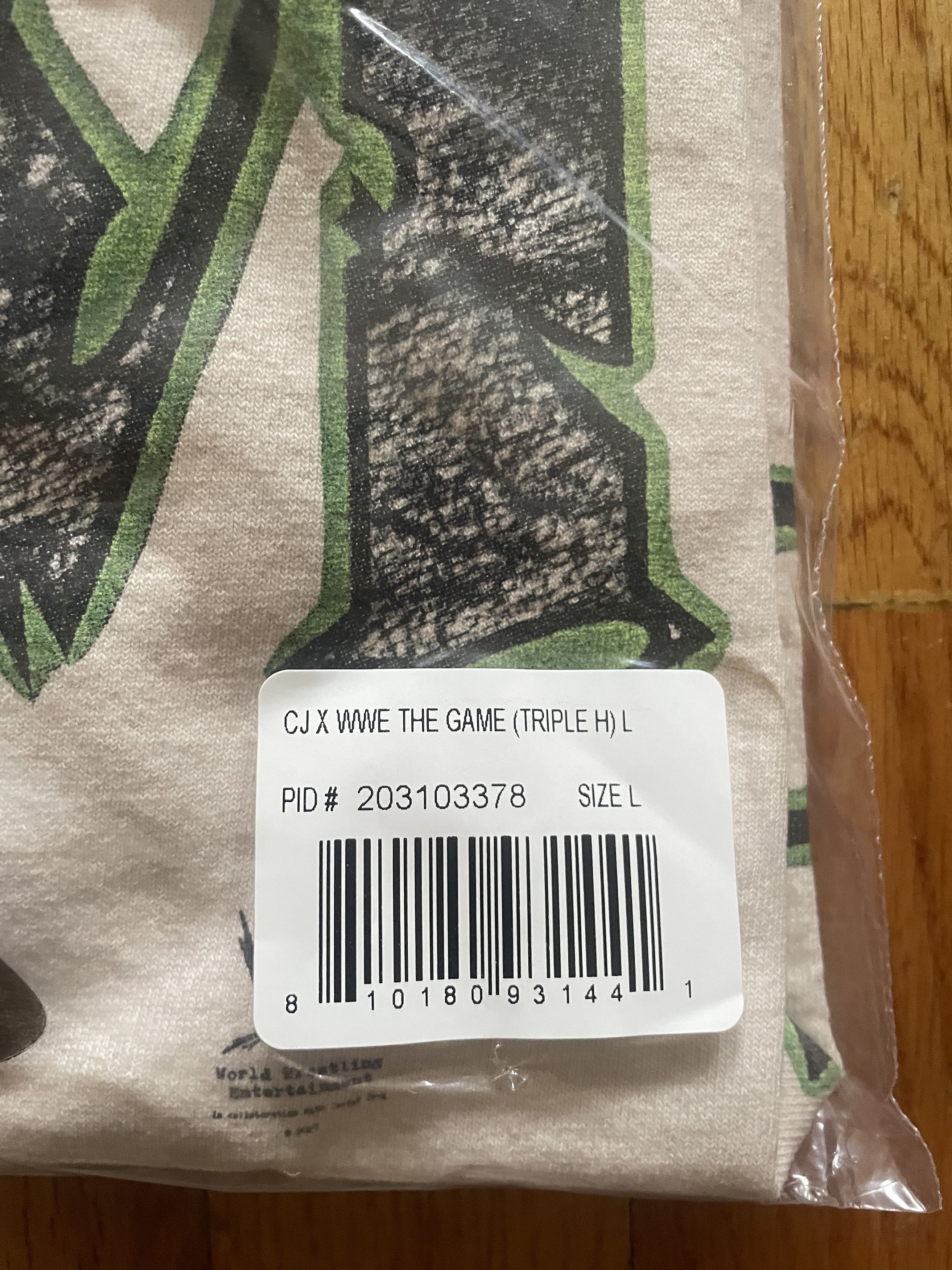 Travis Scott × WWE Travis Scott Triple H WWE Sz Large Size US L / EU 52-54 / 3 - 2 Thumbnail