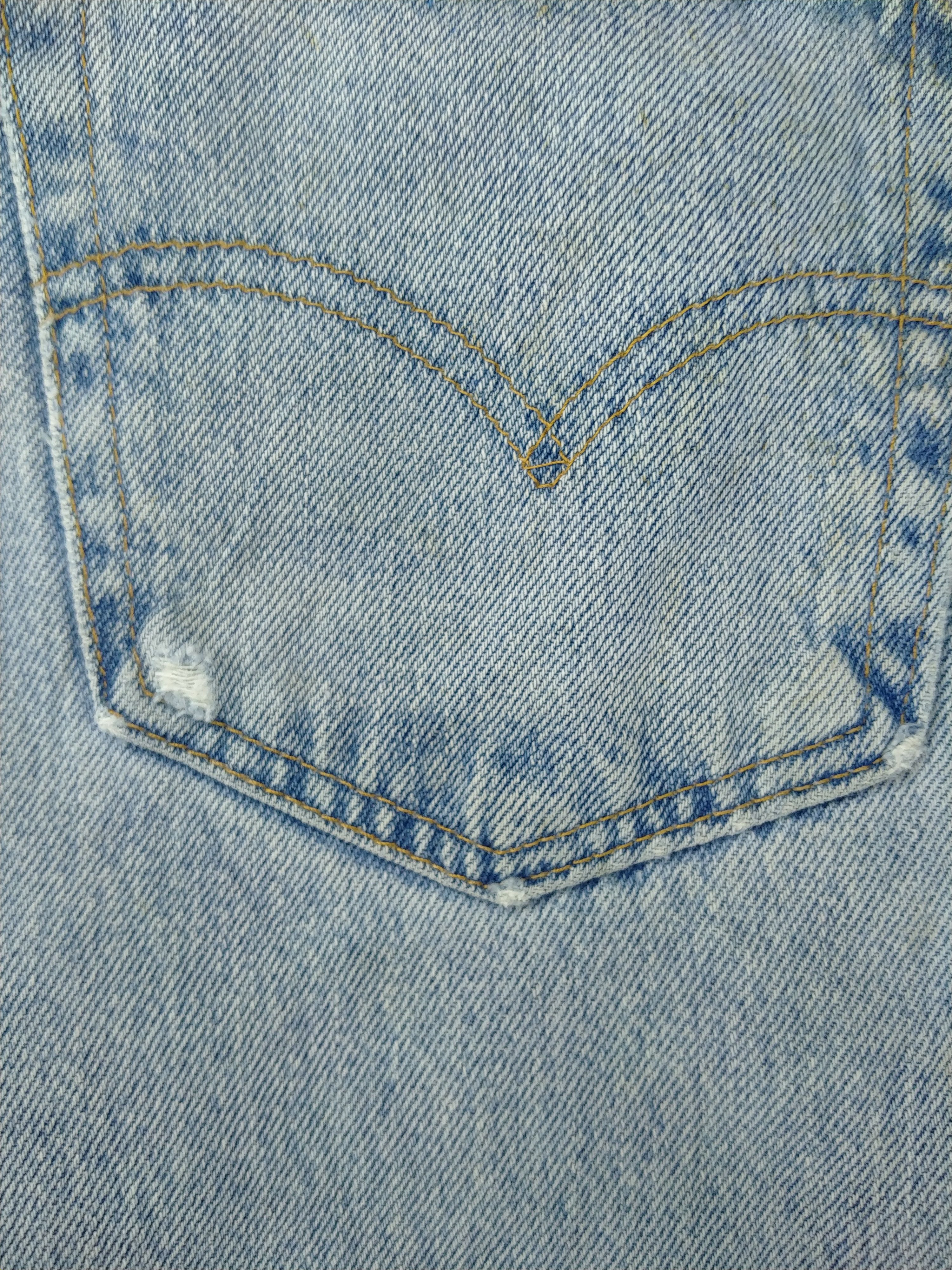 Japanese Brand Light Blue Vintage Levi's 550 USA Denim 36x33.5 -JN560 Size US 36 / EU 52 - 13 Thumbnail