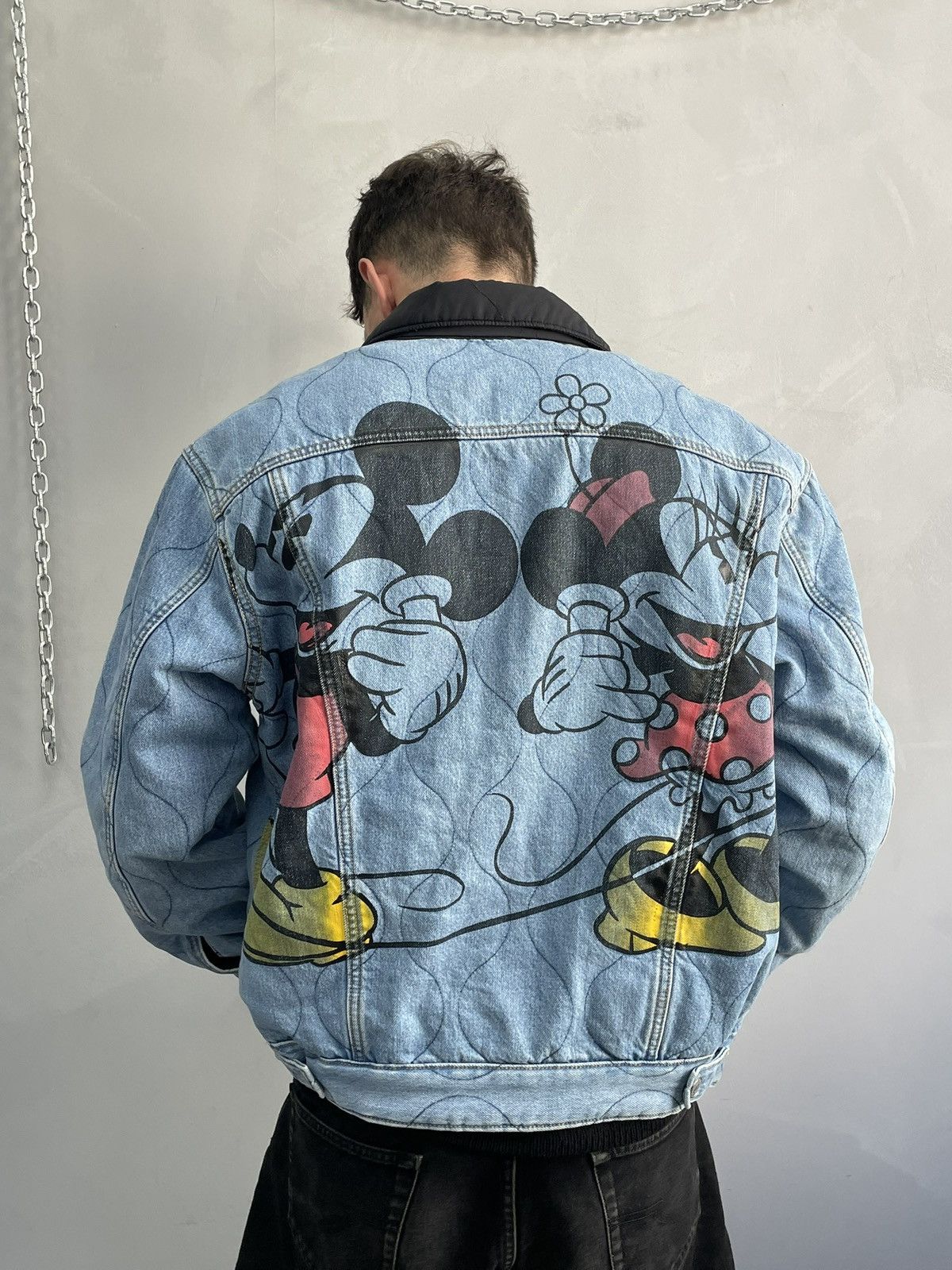 Levi's Rare Levis reversible Mickey mouse denim jacket Size US M / EU 48-50 / 2 - 10 Thumbnail