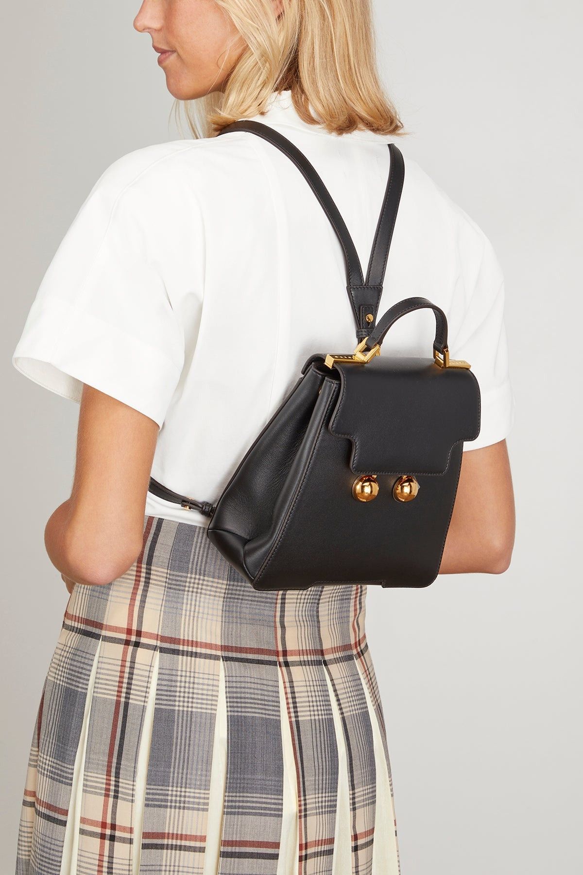 Marni o1w1db11125 Size :OS /Trunkaroo Backpack in Black Size ONE SIZE - 4 Thumbnail