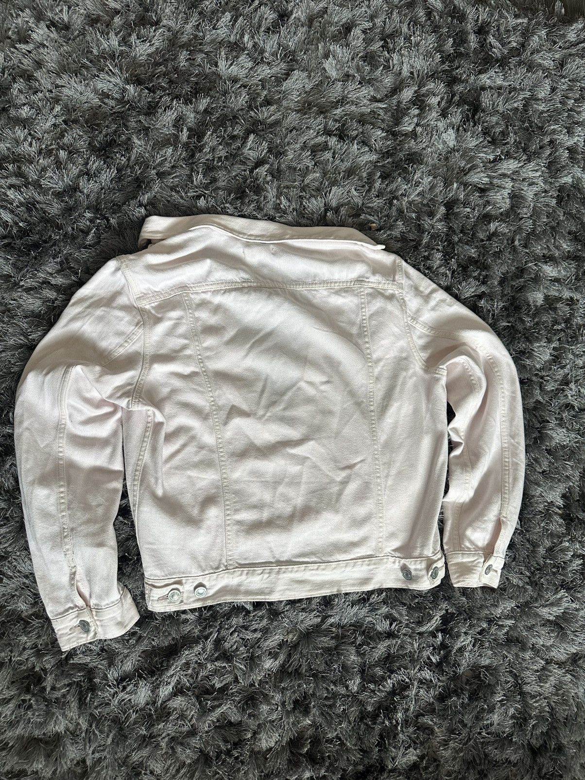 Allsaints **RARE** Allsaints 2019 White Jalna Denim Jacket Size US S / EU 44-46 / 1 - 2 Thumbnail