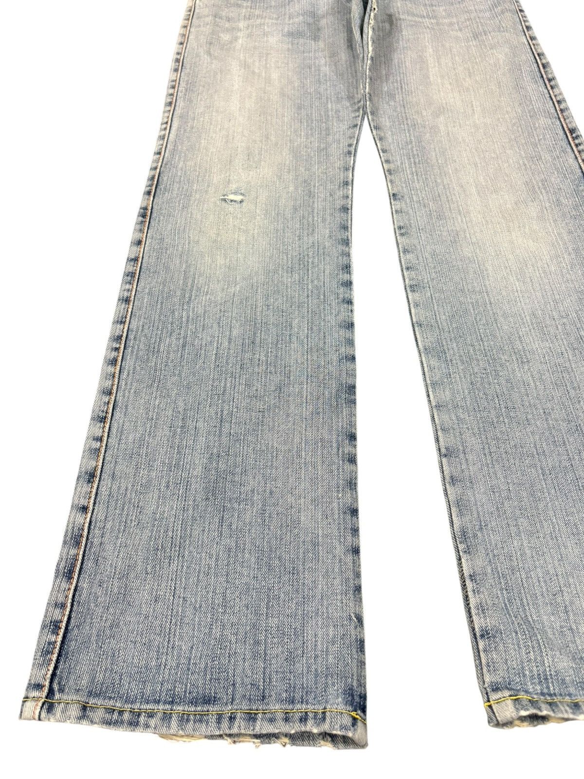 Japanese Brand Vintage Japanese Cocolulu Distressed Baggy Jeans Size 33" - 6 Thumbnail