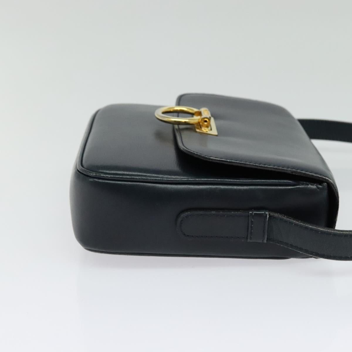 Celine CELINE Shoulder Bag Leather Navy Gold Size ONE SIZE - 5 Thumbnail
