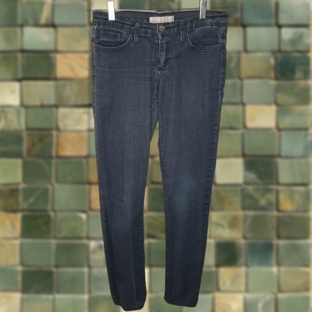Vintage FLYING MONKEY Womens Blue Stretchy Skinny Jeans Size 3 Regular Size 26" / US 2 / IT 38 - 1 Thumbnail