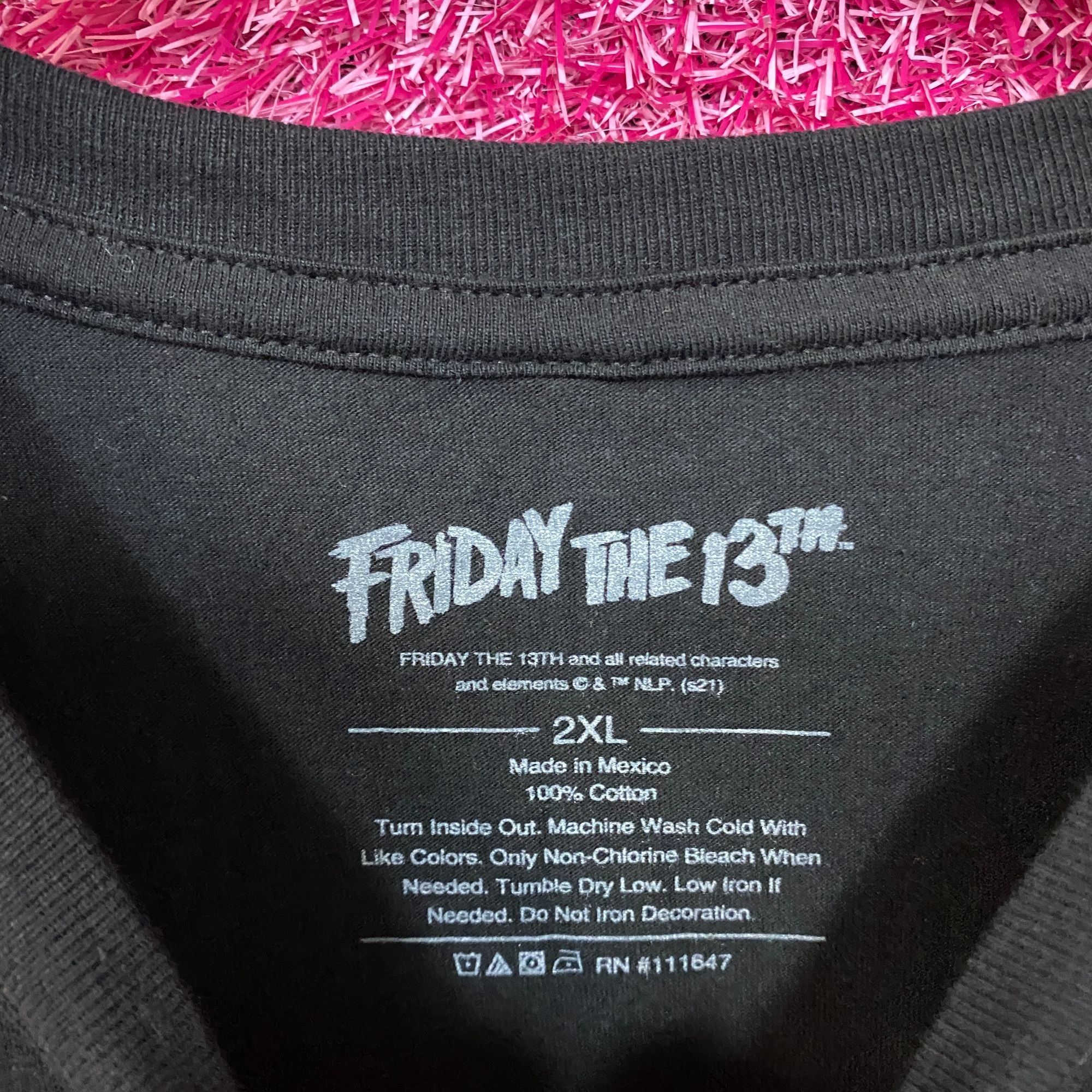 Other Friday The 13th Jason Camp Crystal Lake No Place To Hide T-S Size US XXL / EU 58 / 5 - 4 Thumbnail