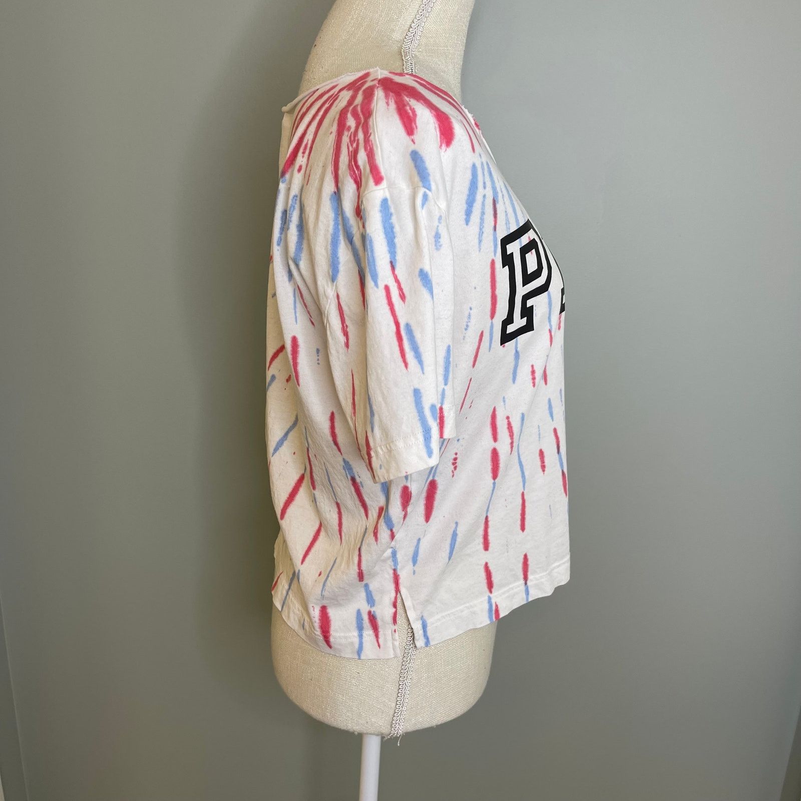 Pink PINK Victoria's Secret Tie Dye Crop Tank, XS Size XS / US 0-2 / IT 36-38 - 4 Thumbnail