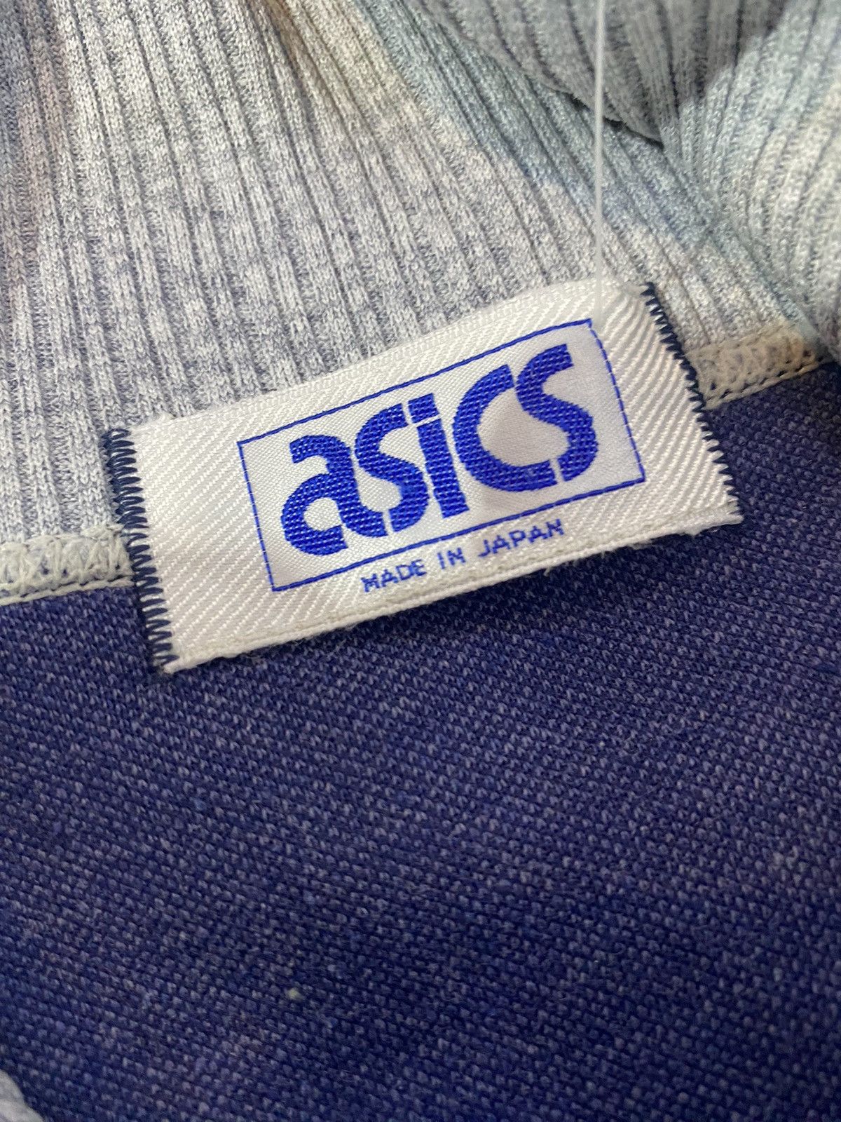 Asics × Vintage Vintage 90s Asics Made in Japan Track Top Size US L / EU 52-54 / 3 - 4 Thumbnail