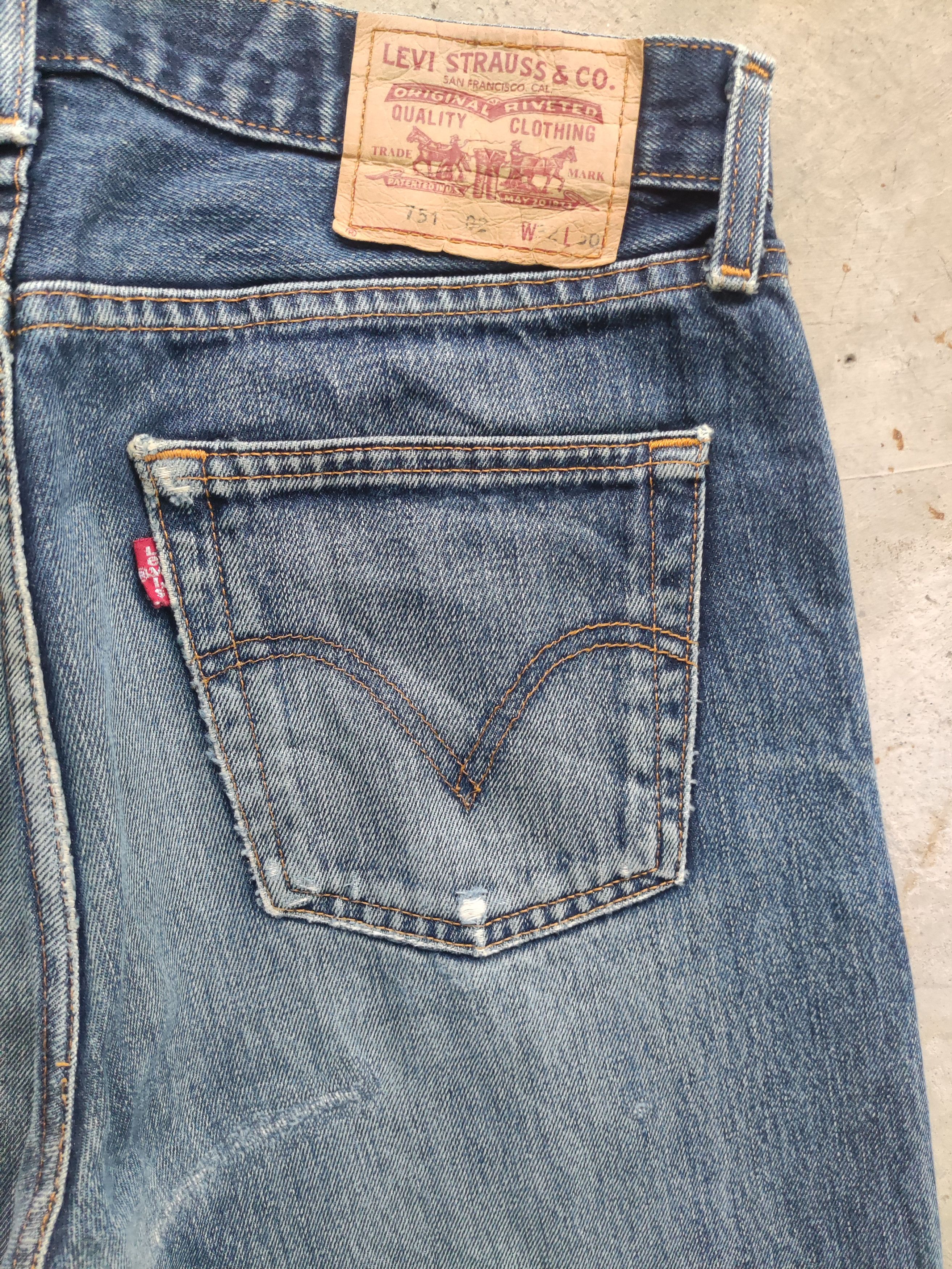 Levi's Vintage Levis Japan Jean Distressed Faded Denim Size US 33 - 11 Thumbnail