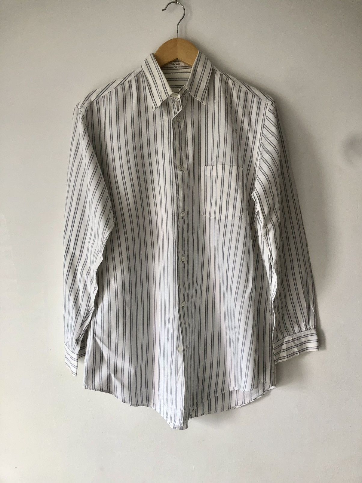 Yohji Yamamoto Stripes oxford Size US M / EU 48-50 / 2 - 1 Thumbnail